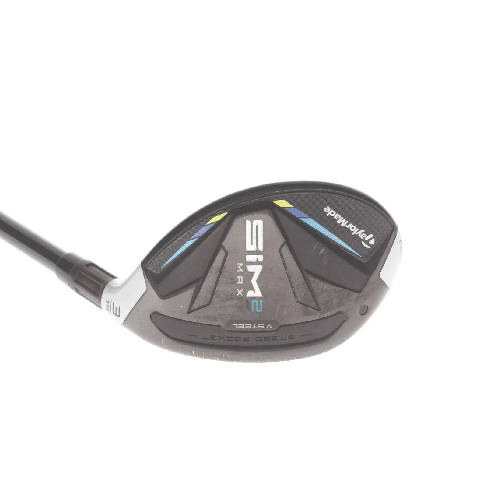 TaylorMade Sim2 Max Graphite Mens Right Hand 3 Hybrid 19* Stiff - Fujikura Ventus 7-S - Image 2