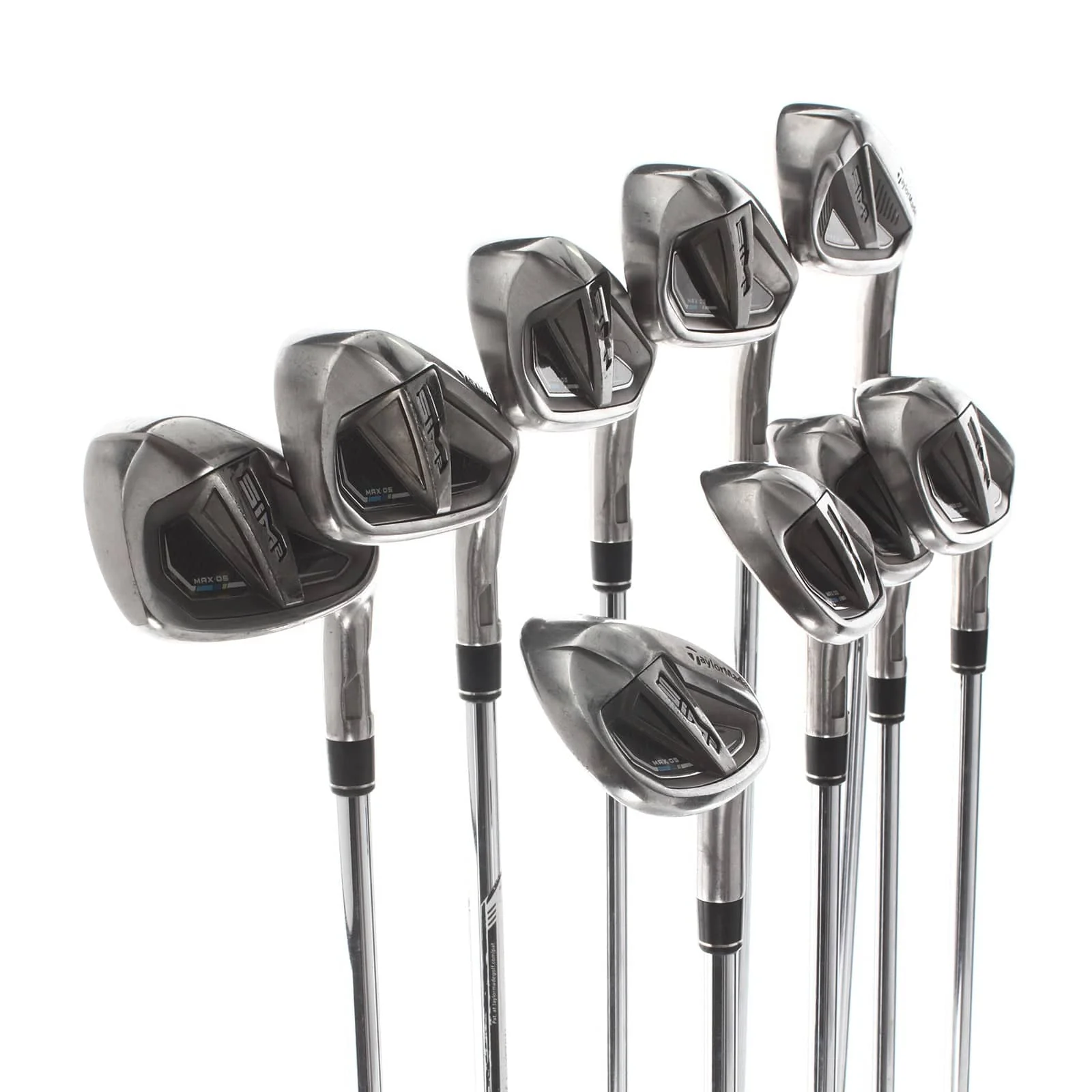 TaylorMade Sim2 Max OS Steel Mens Right Hand Irons 4-SW+GW Regular - KBS Max MT 85 - Image 2