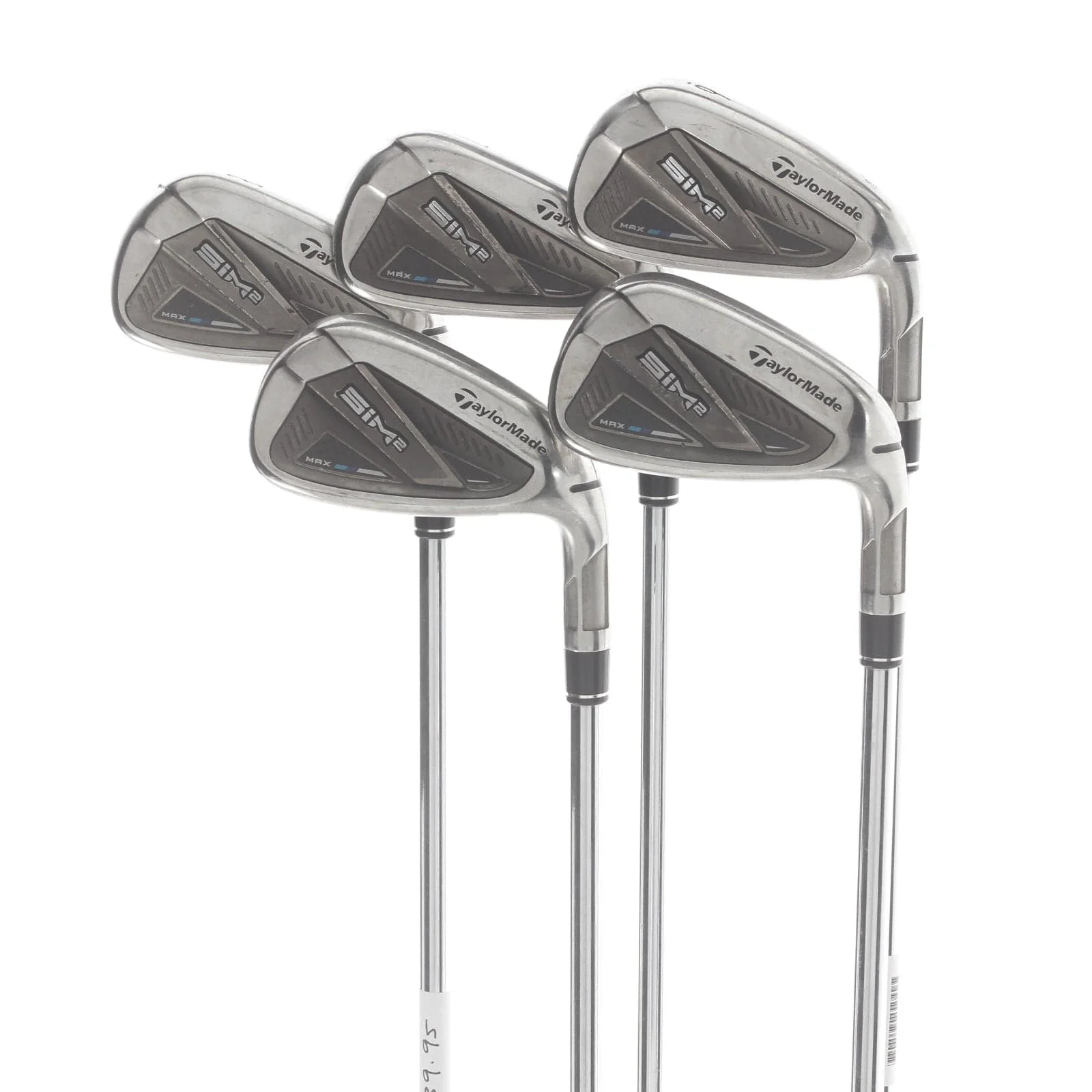 TaylorMade Sim2 Max Steel Mens Right Hand Irons 6-PW Stiff - KBS Max MT 85