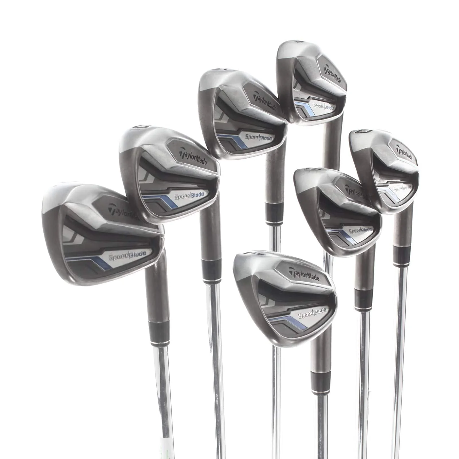 TaylorMade Speedblade Steel Mens Right Hand Irons 4-PW Regular - Speedblade 85g - Image 2