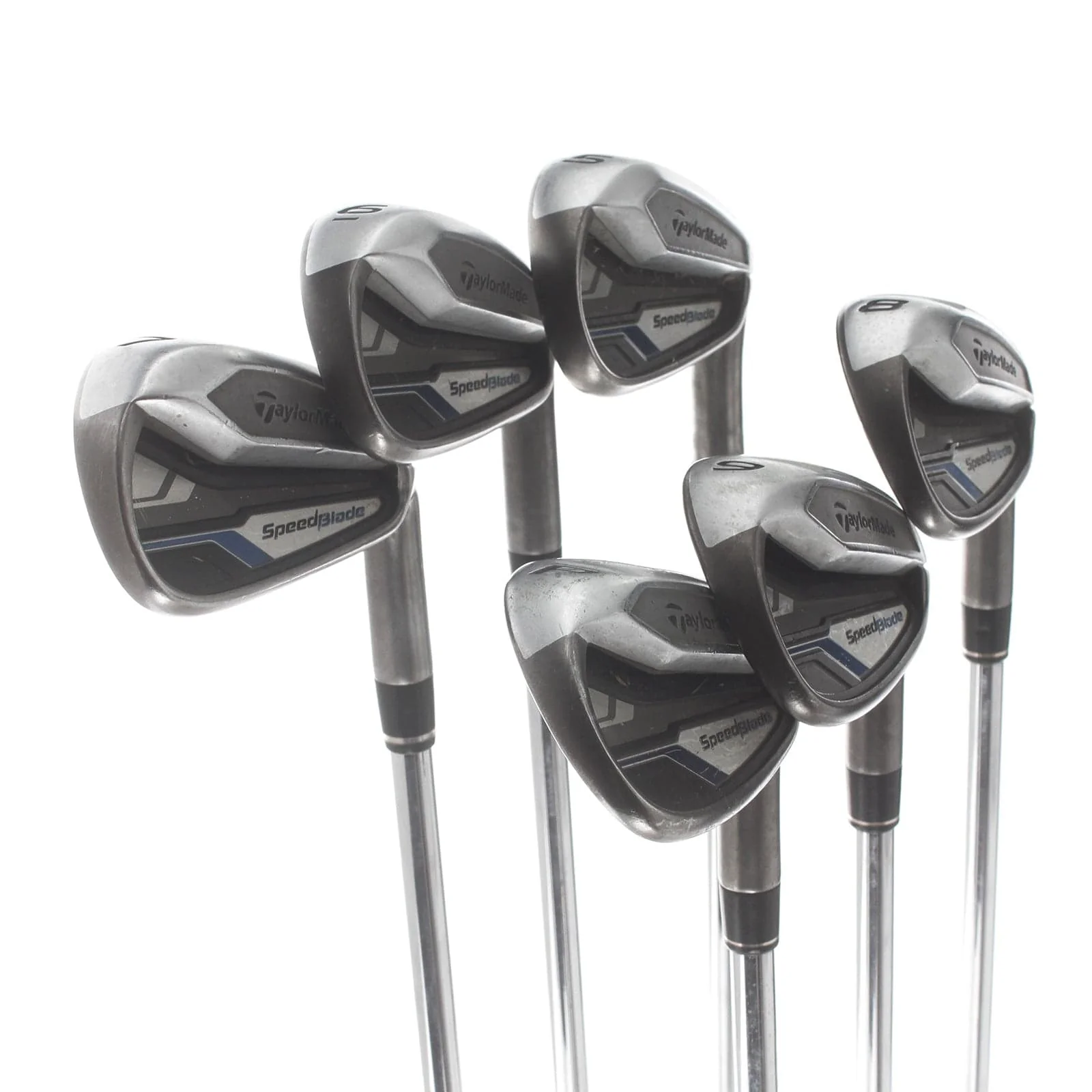 TaylorMade Speedblade Steel Mens Right Hand Irons 5-PW Stiff - Speedblade 85 - Image 2
