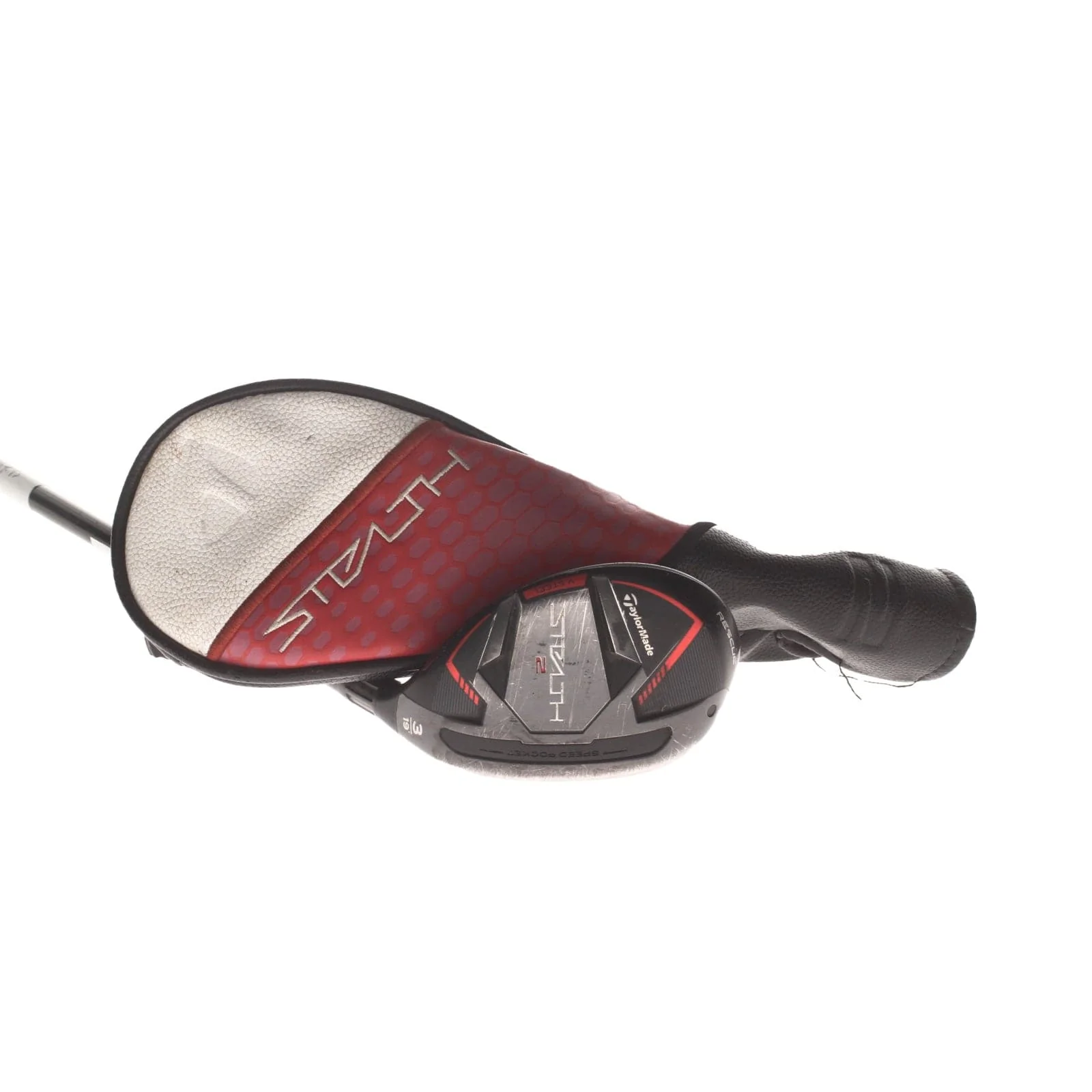 TaylorMade Stealth 2 Graphite Mens Right Hand 3 Hybrid 19* Regular - Fujikura Ventus TR HB 6-R