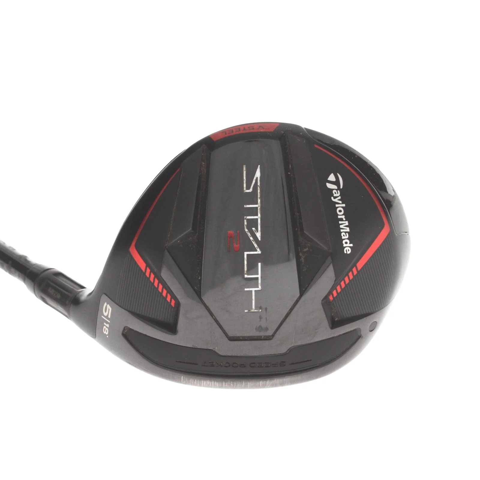 TaylorMade Stealth 2 Graphite Mens Right Hand Fairway 5 Wood 18* Regular - Fujikura Ventus TR Red 5-R - Image 2