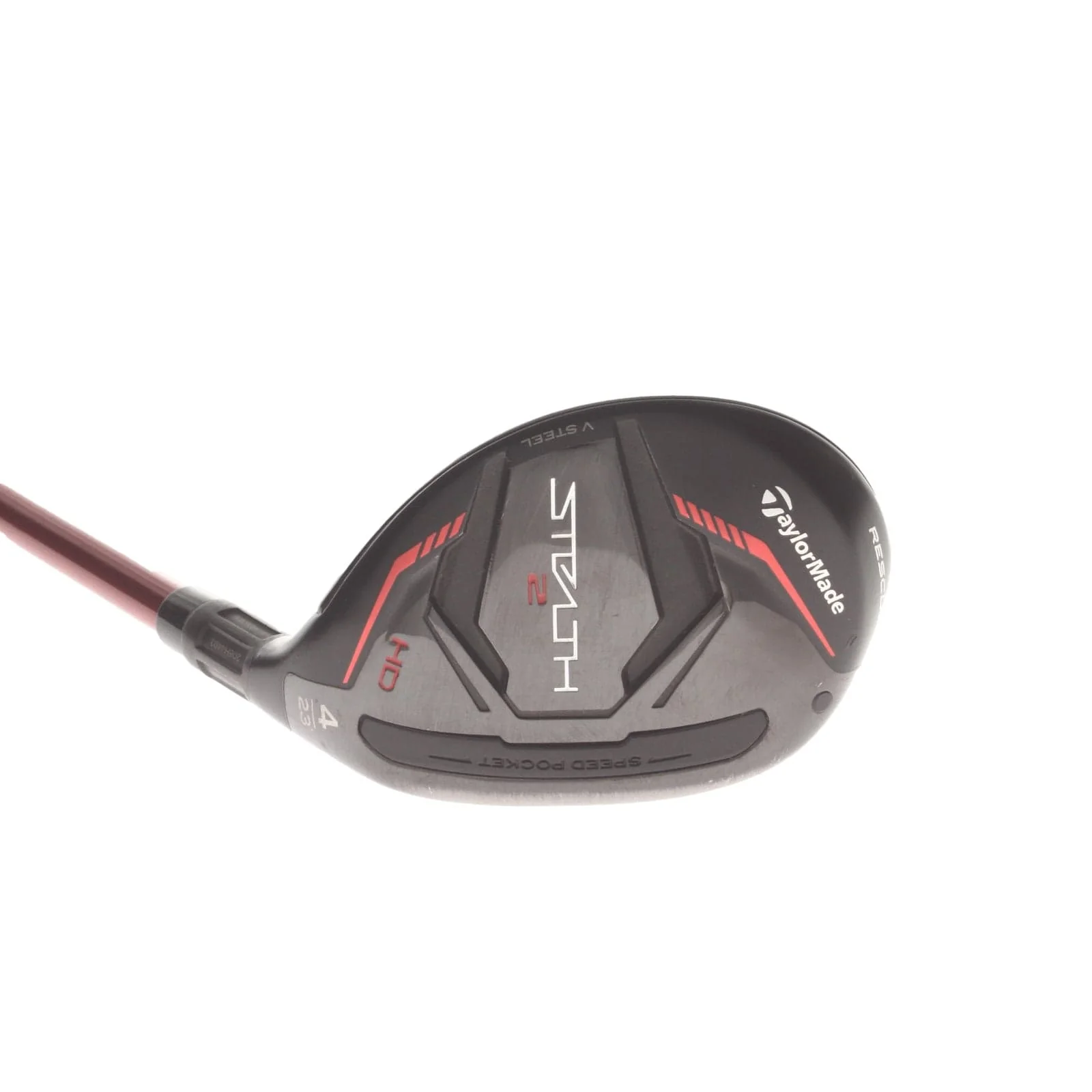 TaylorMade Stealth 2 HD Graphite Mens Right Hand 4 Hybrid 23* Regular - Speeder NX 50 - Image 2