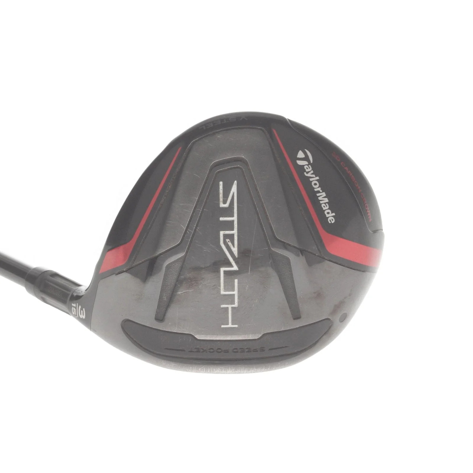 TaylorMade Stealth Graphite Mens Right Hand Fairway 3 Wood 15* Stiff - Fujikura Ventus Red 6-S - Image 2