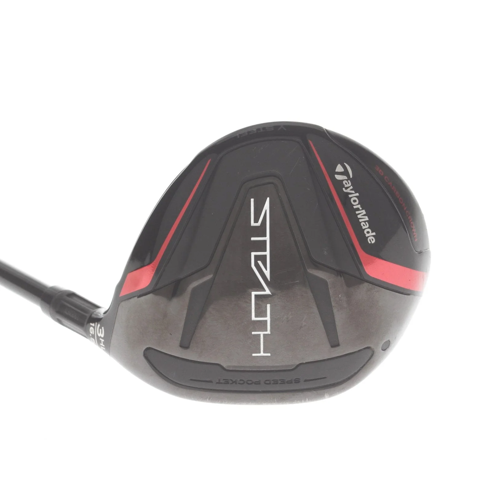 TaylorMade Stealth Graphite Mens Right Hand Fairway 3 Wood 16.5* Regular - Ventus Red TR FW 5-R - Image 2