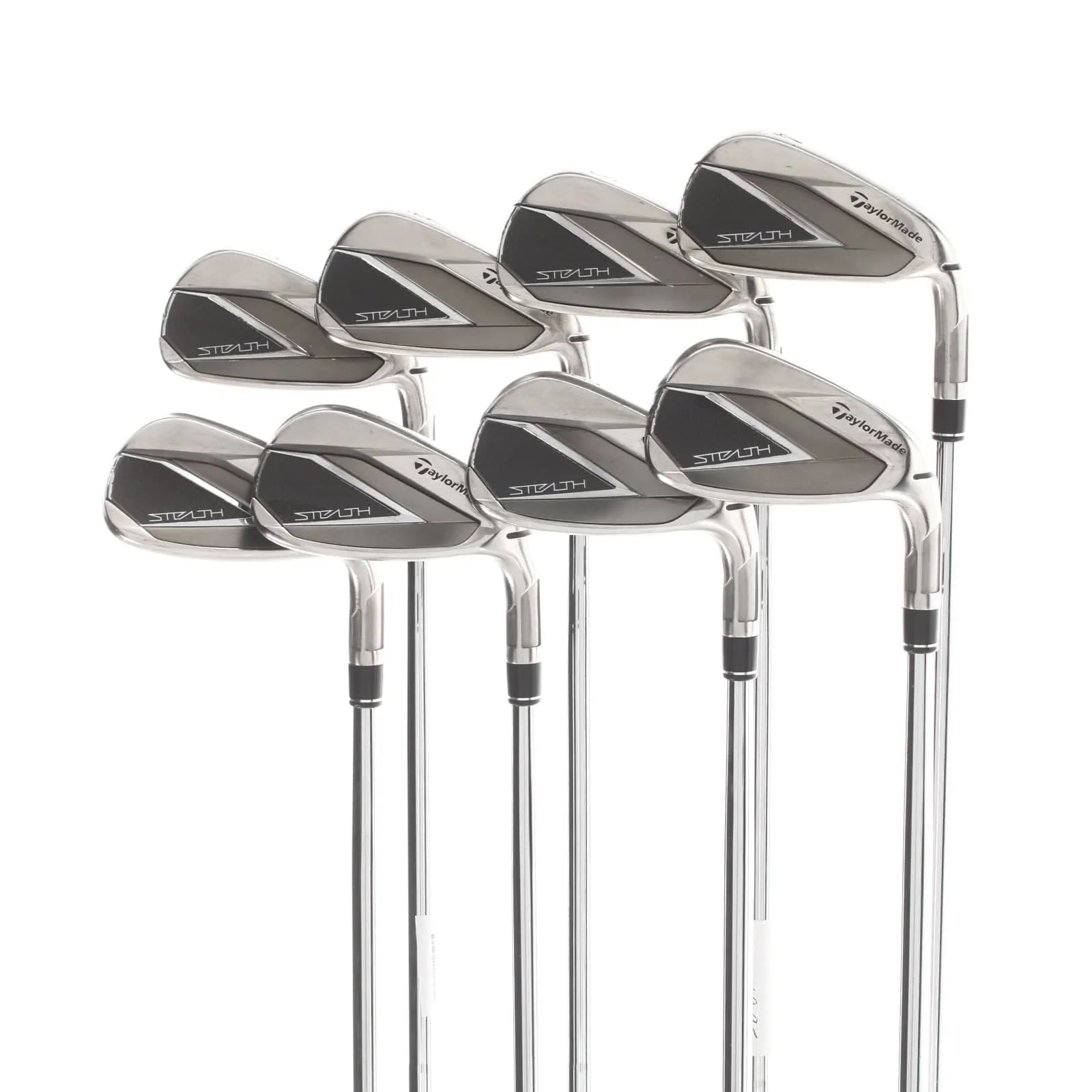 TaylorMade Stealth Graphite Mens Right Hand Irons 4-AW Stiff - Dynamic Gold 105