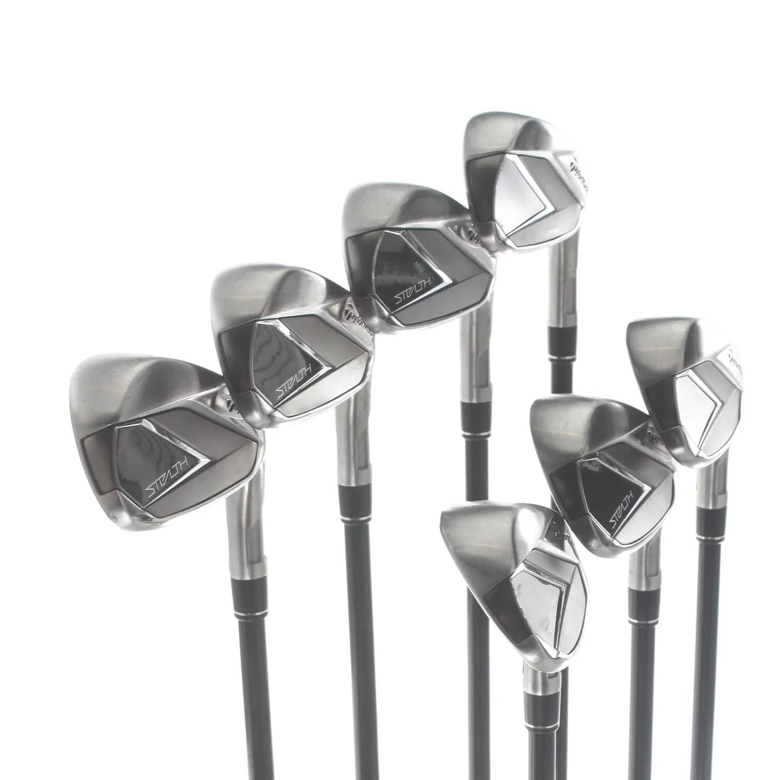 TaylorMade Stealth Graphite Mens Right Hand Irons 4-PW Senior - Fujikura Airspeeder 50 - Image 2