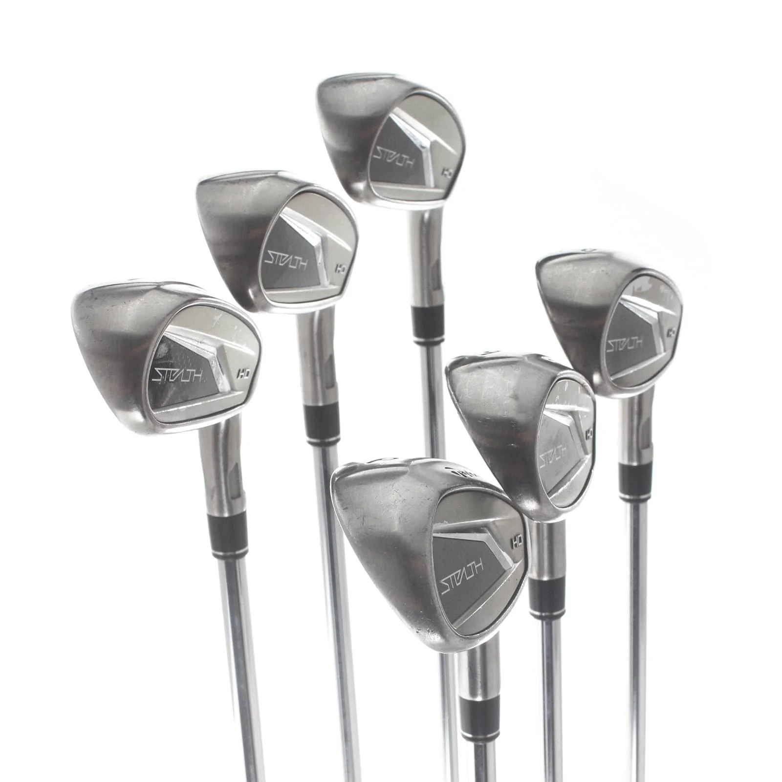 TaylorMade Stealth HD Steel Mens Right Hand Irons 5-PW Regular - KBS Max MT 85 - Image 2