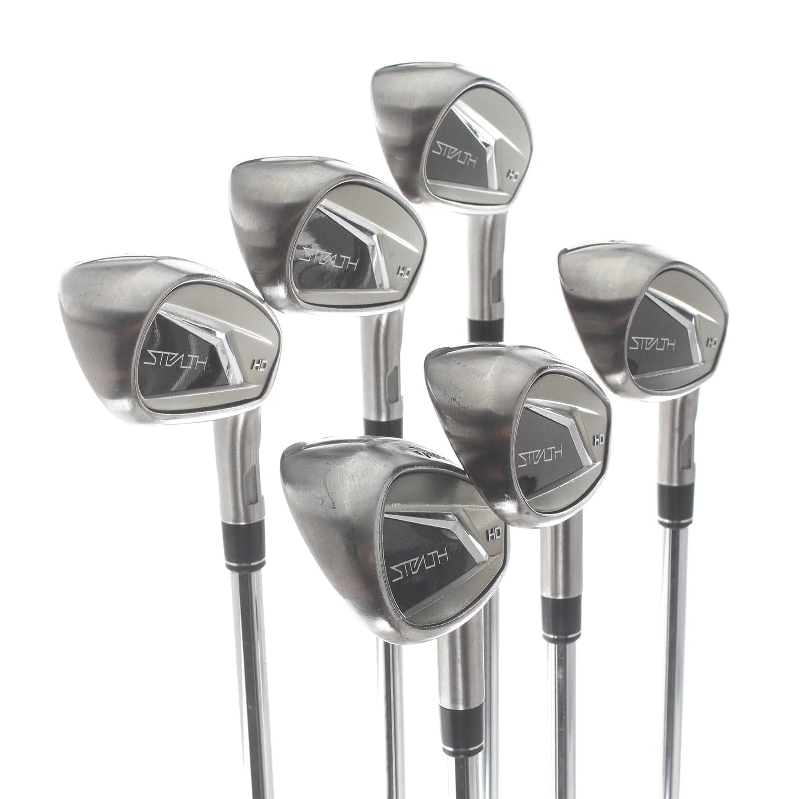 TaylorMade Stealth HD Steel Mens Right Hand Irons 5-PW Regular - KBS Max MT 85 - Image 2