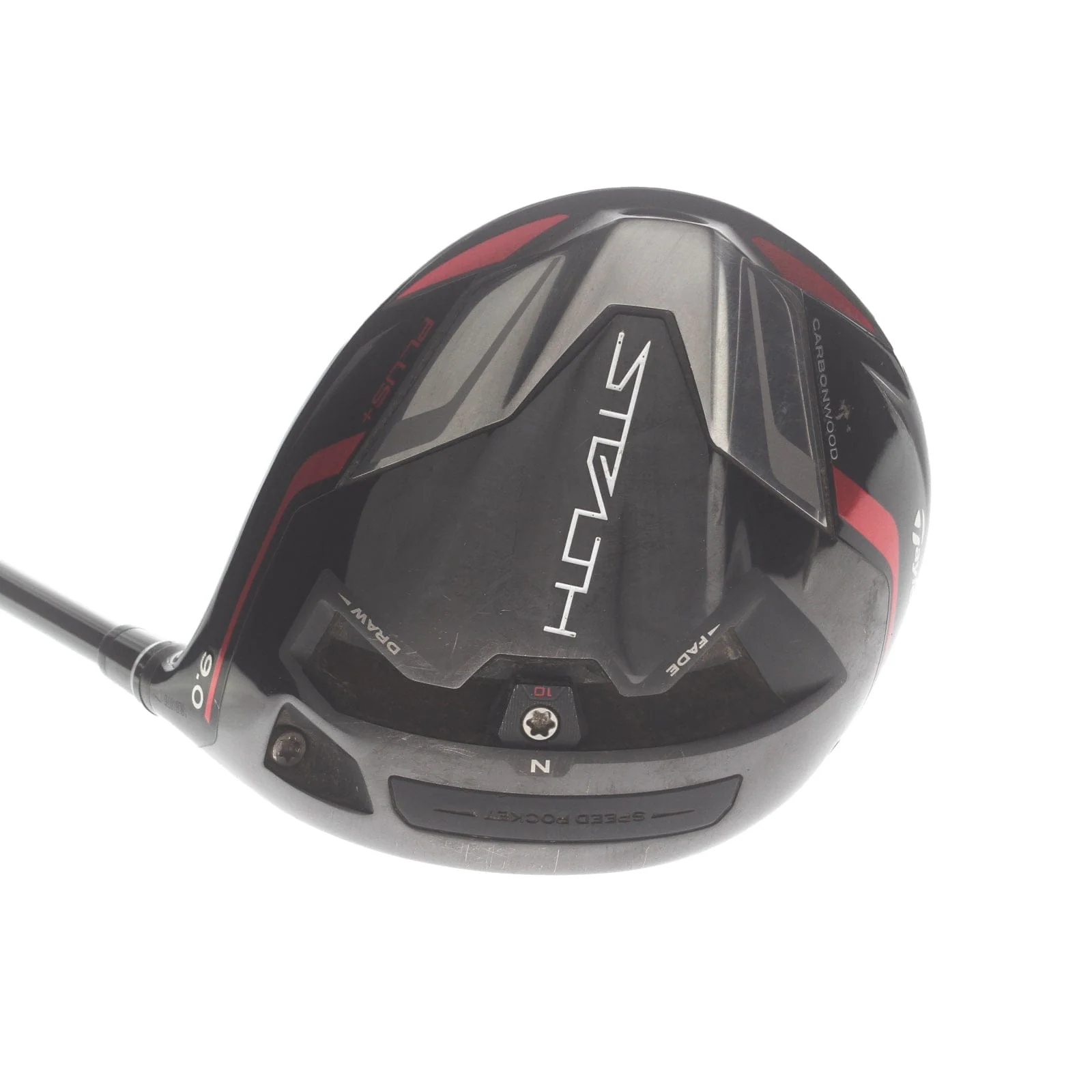 TaylorMade Stealth Plus+ Graphite Mens Right Hand Driver 9* Stiff - Hzrdus Smock Red 60g - Image 2