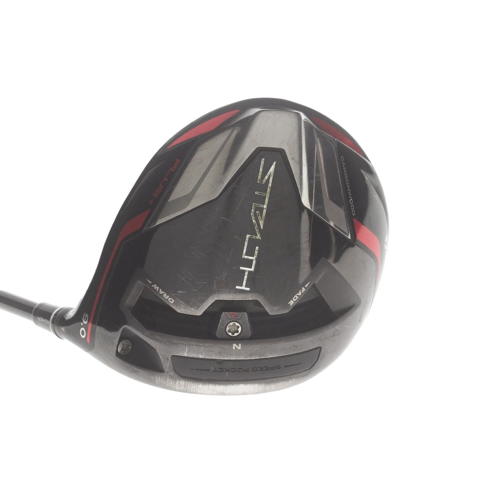 TaylorMade Stealth Plus Graphite Mens Right Hand Driver 9* Stiff - HZRDUS Smoke RDX Red 60g - Image 2
