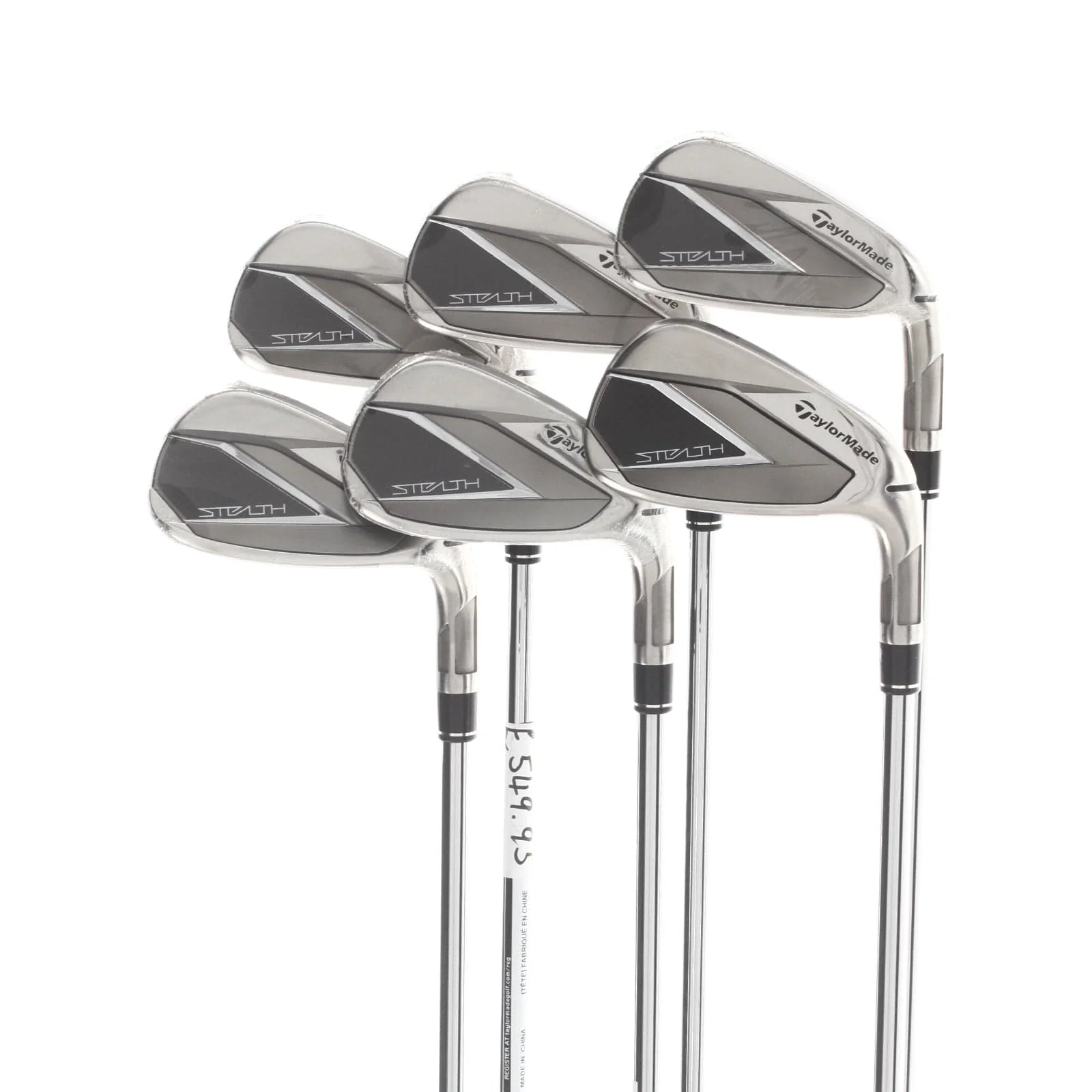 TaylorMade Stealth Steel Mens Right Hand Irons 5-PW Stiff - KBS Max MT 85