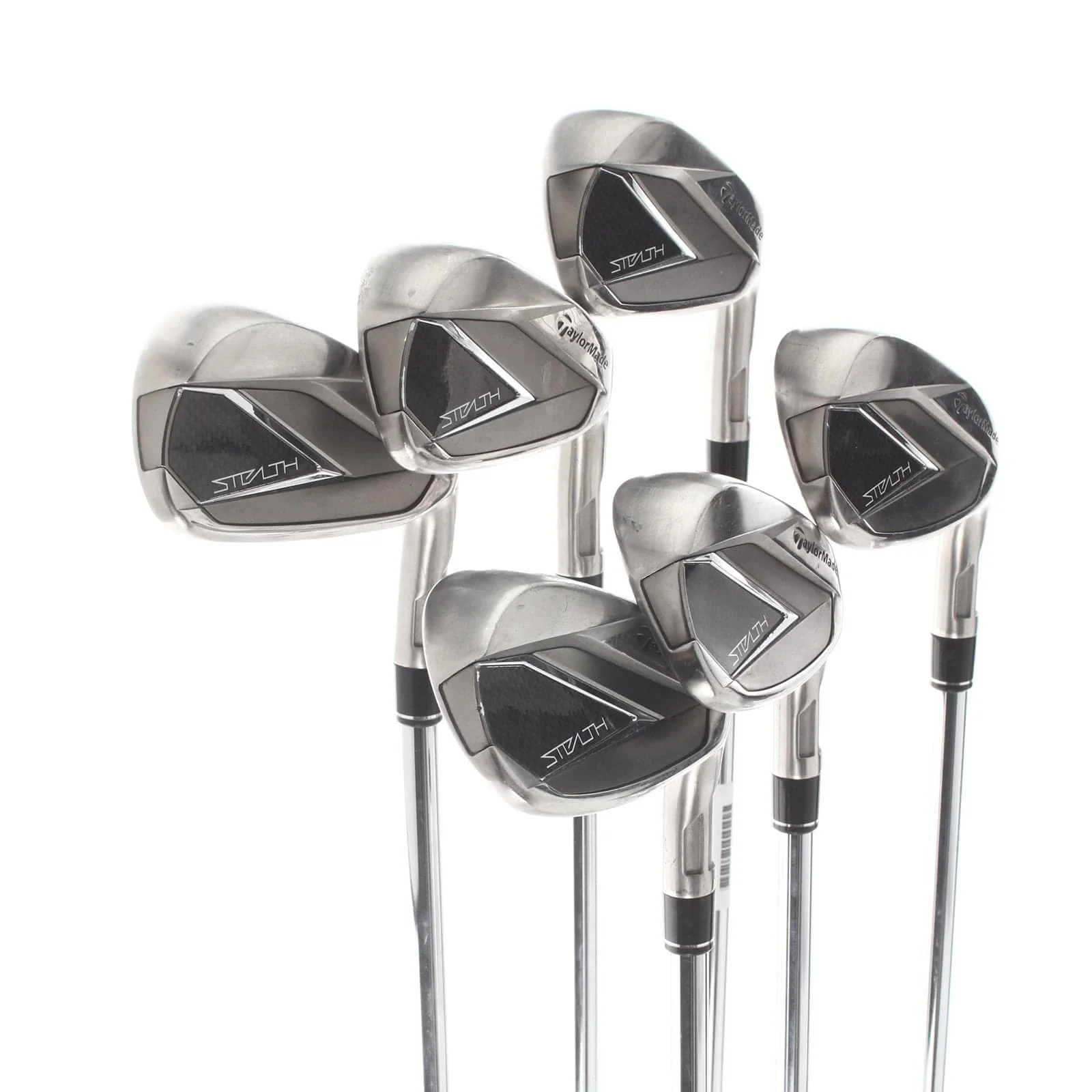 TaylorMade Stealth Steel Mens Right Hand Irons 5-PW Stiff - KBS Max MT 85 - Image 2