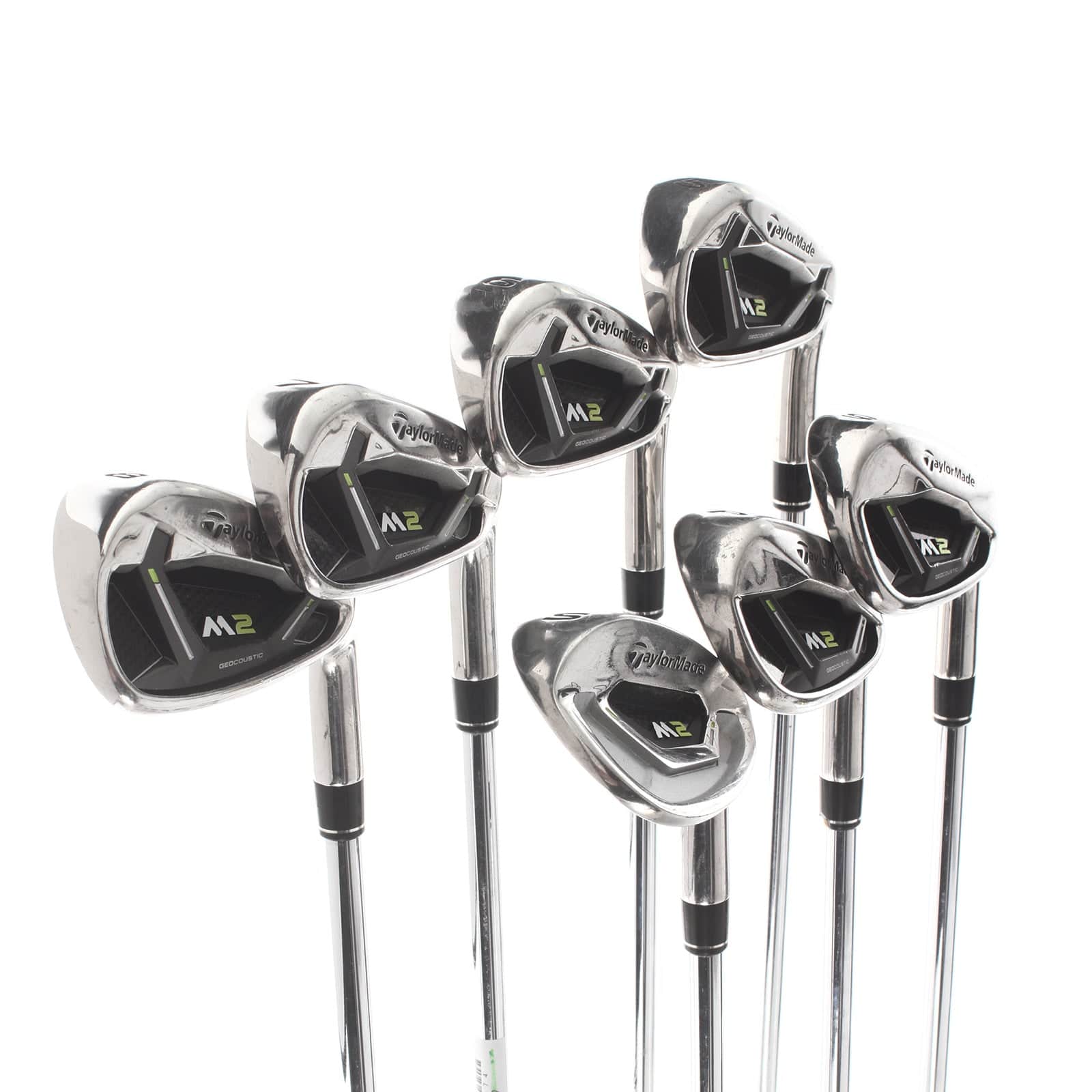 TaylorMade M2 2017 Steel Mens Right Hand Irons 5-SW Regular - Reax Steel 88 - Image 2