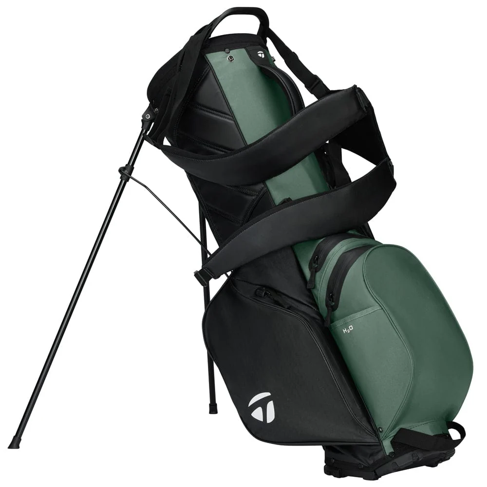 TaylorMade Storm Dry Waterproof Stand Bag - Black/Dark Sage - Image 4