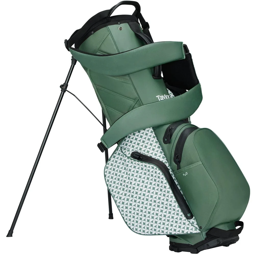 TaylorMade Storm Dry Waterproof Stand Bag - Heritage Icon/Dark Sage - Image 3