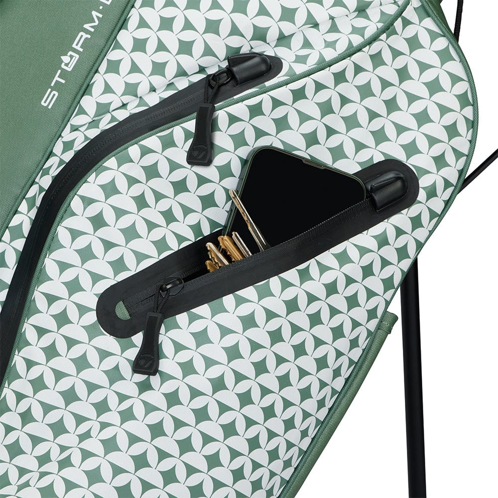 TaylorMade Storm Dry Waterproof Stand Bag - Heritage Icon/Dark Sage - Image 4