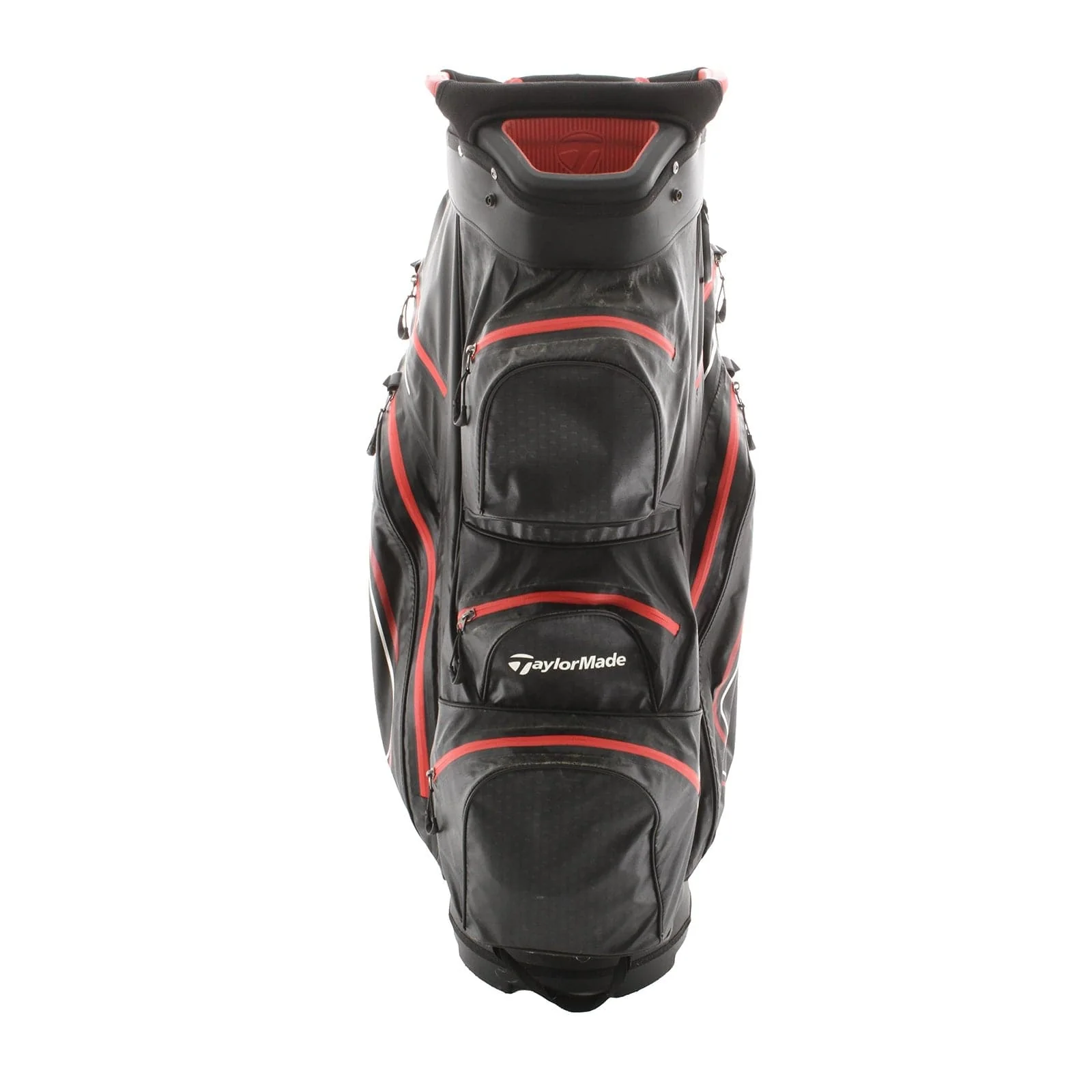 TaylorMade StromDry Cart Bag - Red/Black - Image 4