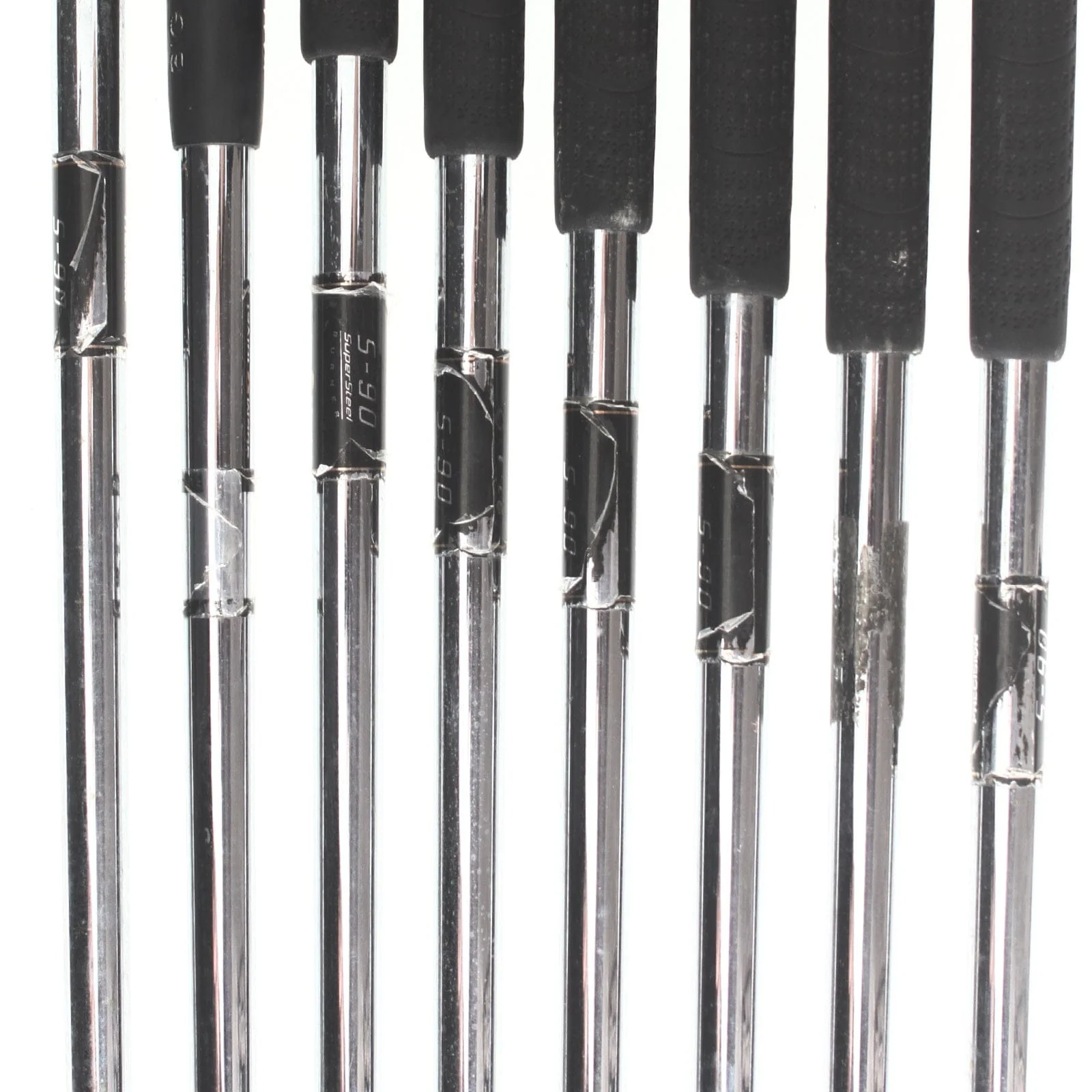 TaylorMade Supersteel Burner Steel Mens Right Hand Irons 4-SW Stiff - TaylorMade Precision Rifle S-90 - Image 6