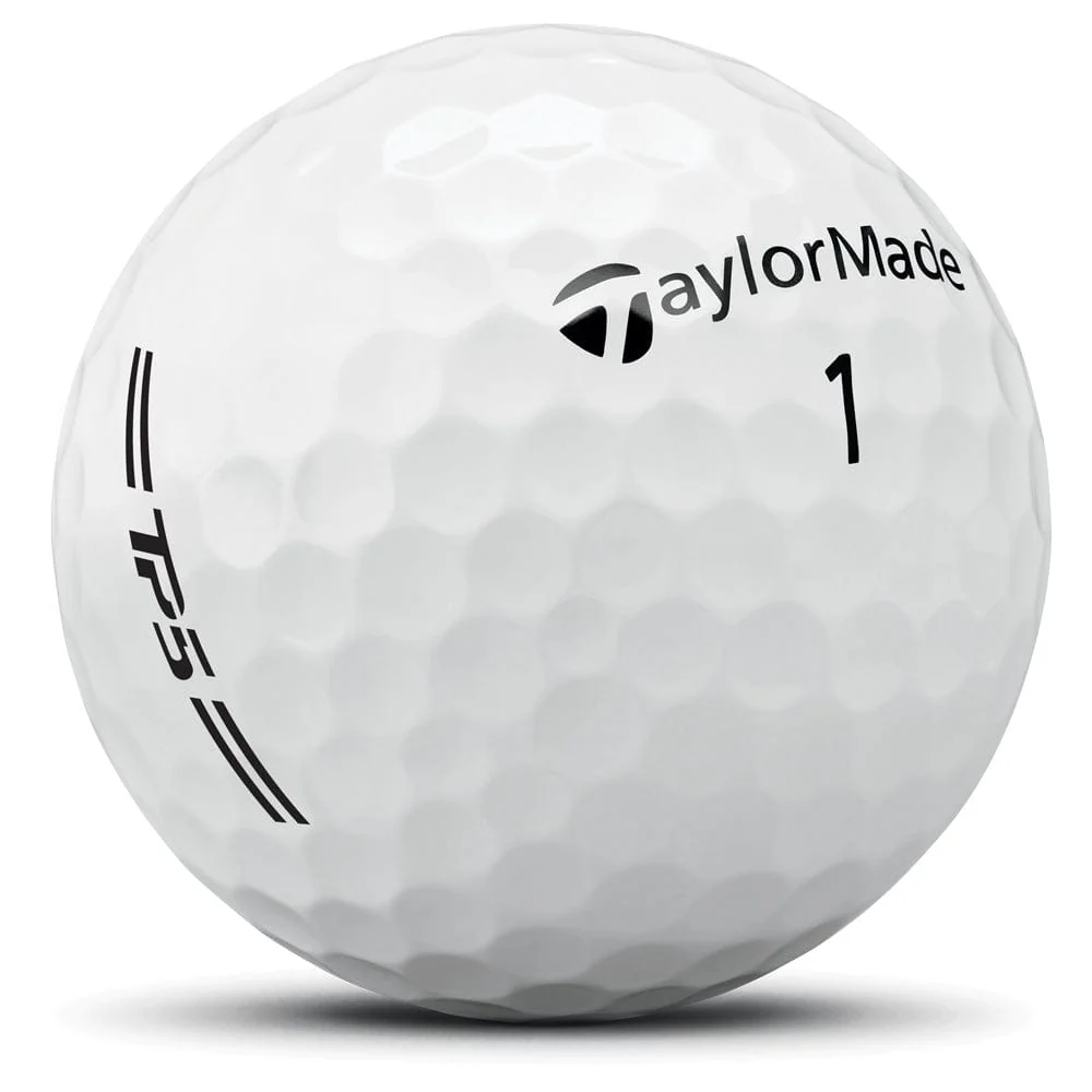 TaylorMade TP5 Golf Balls - White - 12 Pack - Image 2