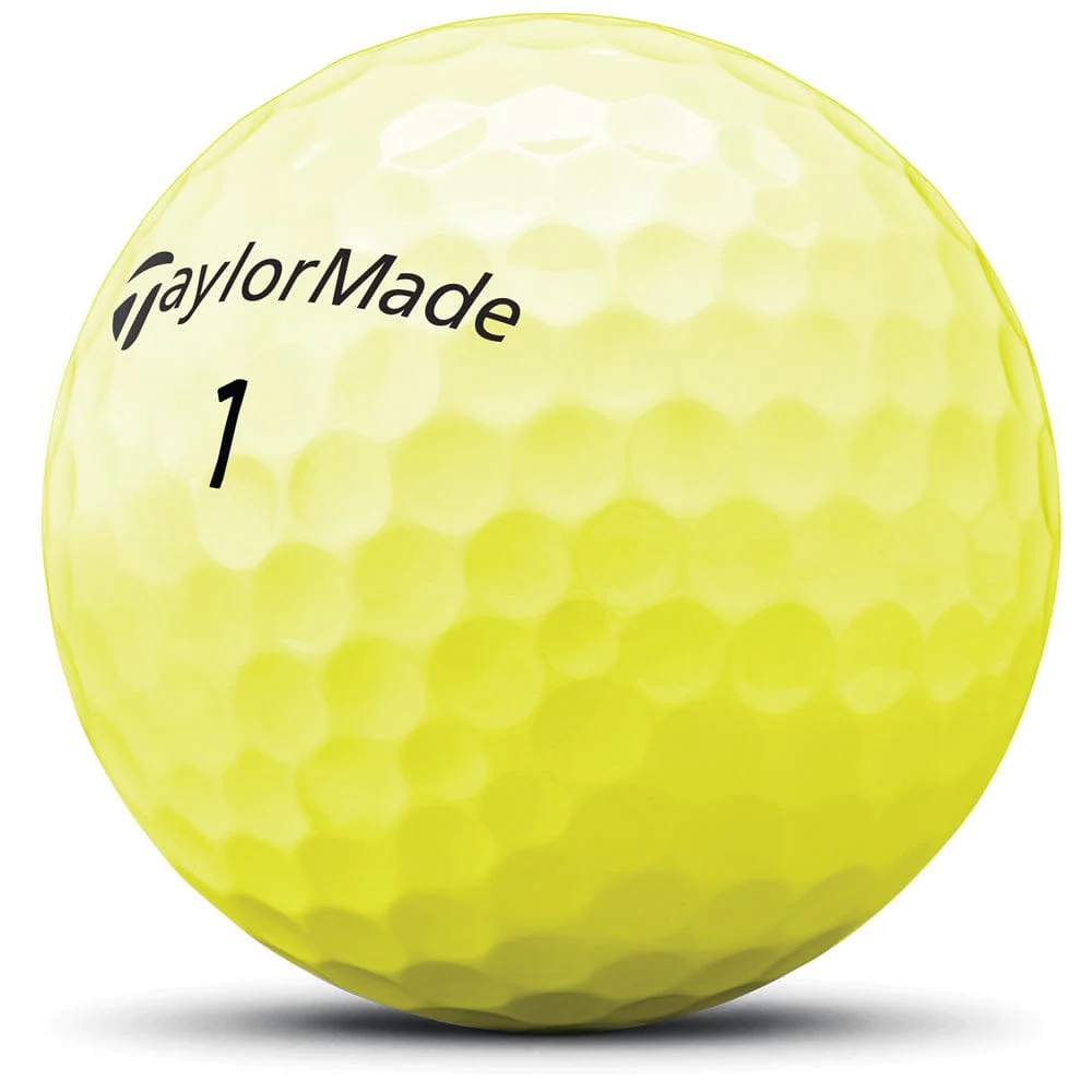 TaylorMade TP5 Golf Balls - Yellow - 12 Pack - Image 3