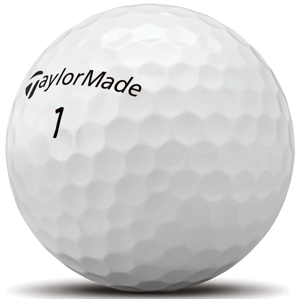 TaylorMade TP5 Tour Performance Stripe Golf Balls - White (6 Ball Pack) - Image 2