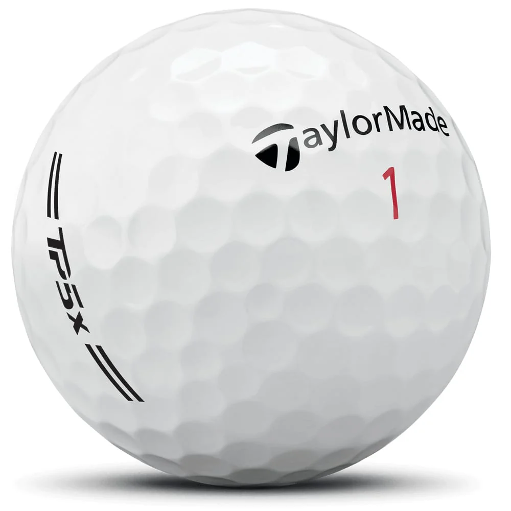 TaylorMade TP5x Golf Balls - White - 12 Pack - Image 2