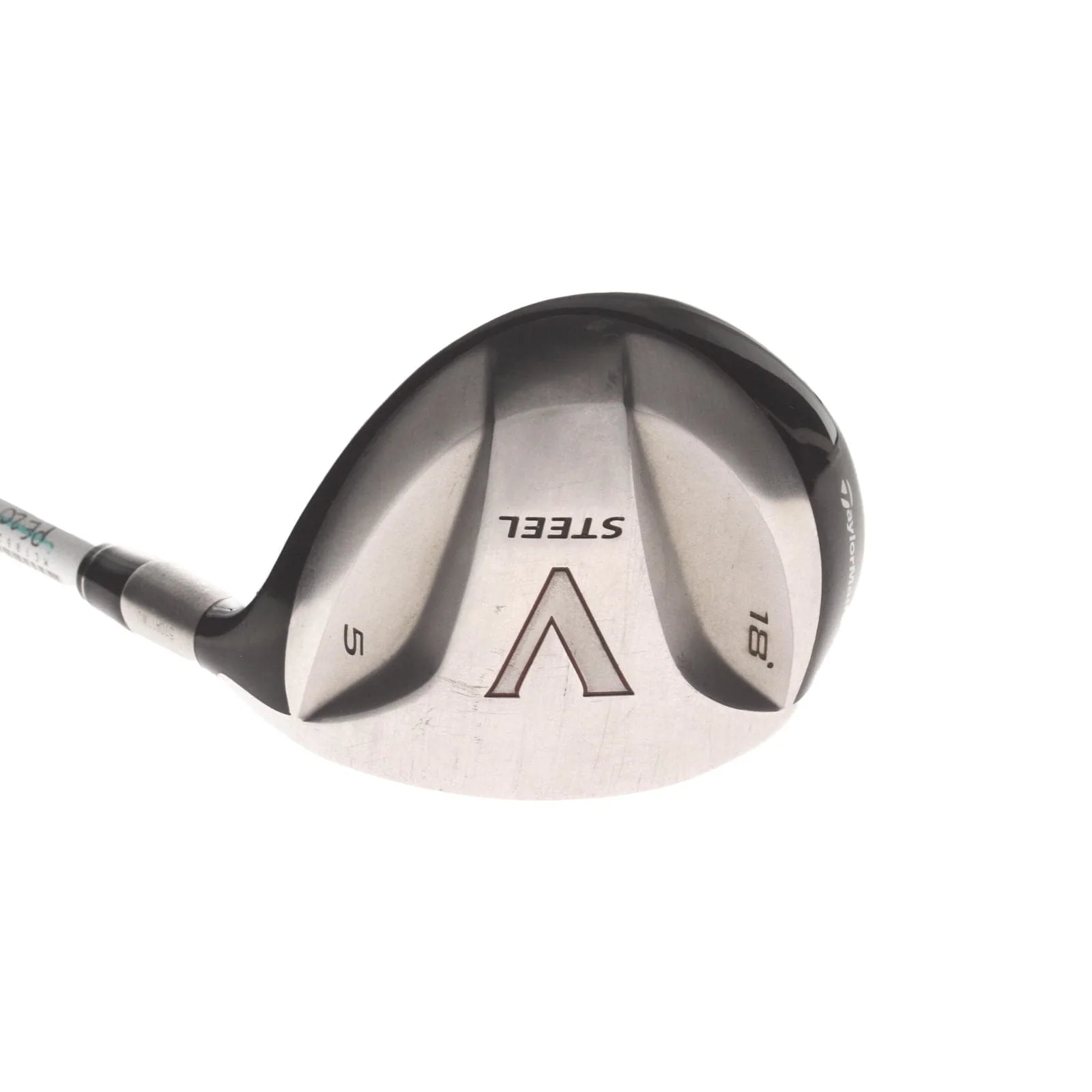 TaylorMade V-Steel Steel Mens Right Hand Fairway 5 Wood 18* Regular - Dynamic Gold