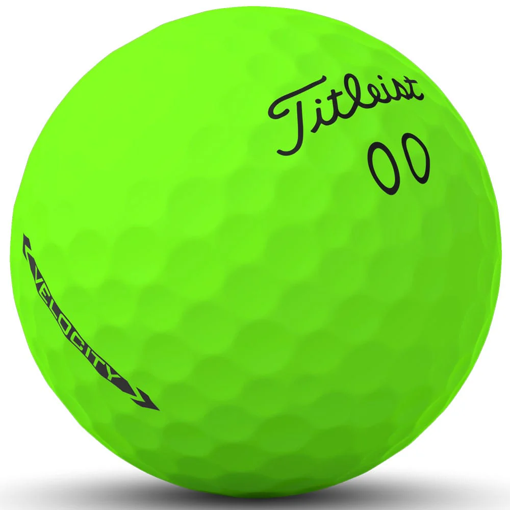 Titleist Velocity Golf Balls - Green - Double Dozen - Image 8