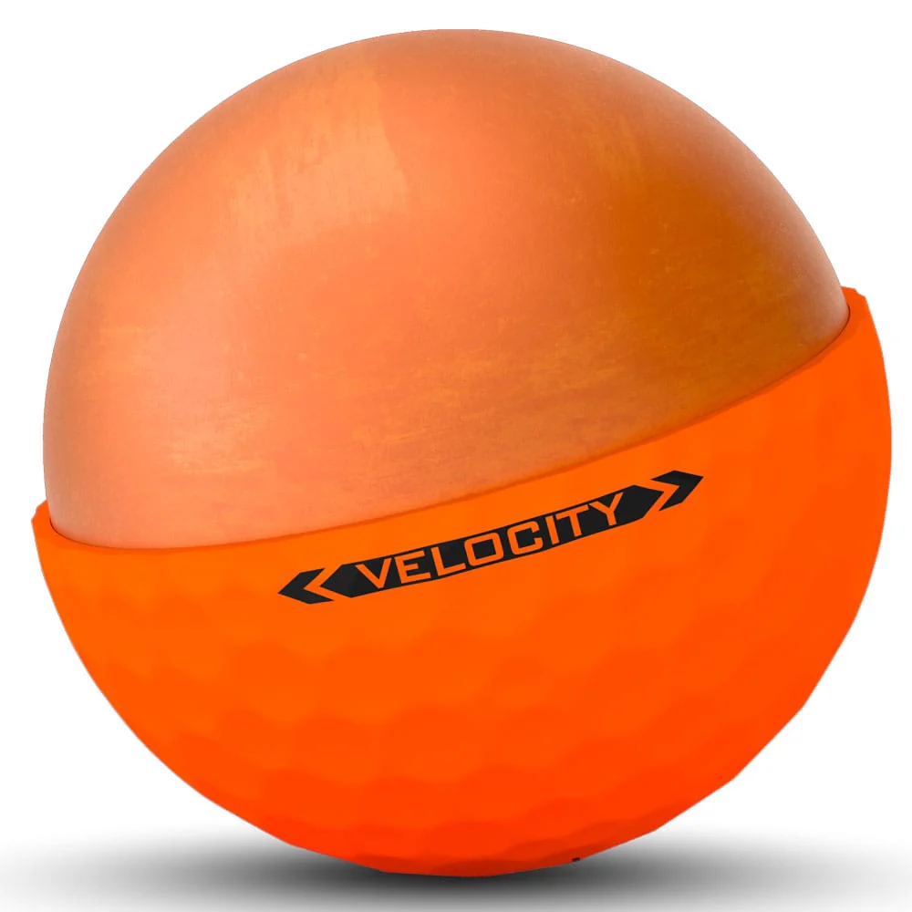 Titleist Velocity Golf Balls - Orange - Double Dozen - Image 6