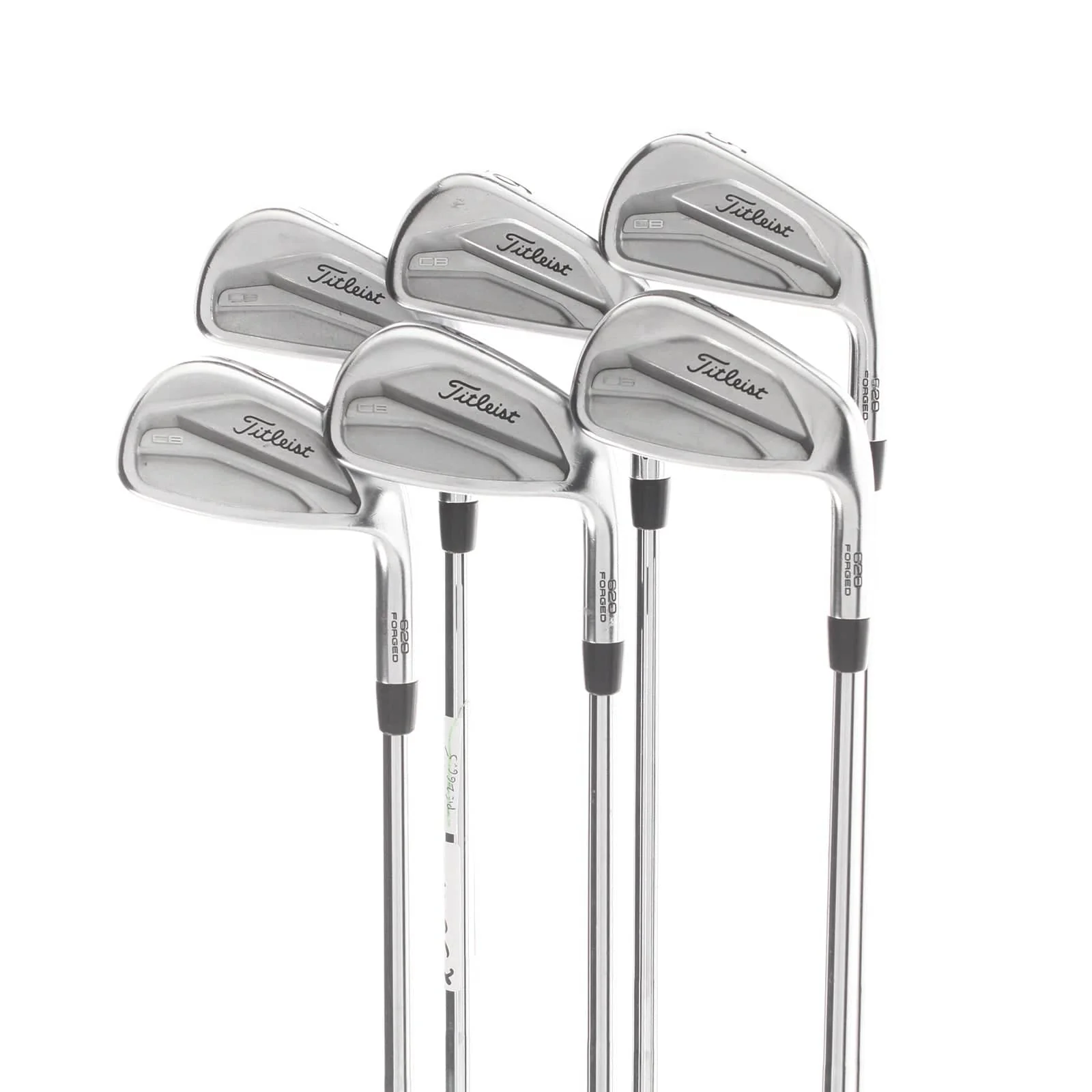 Titleist 620 CB Steel Mens Right Hand Irons 5-PW Stiff - KBS Tour