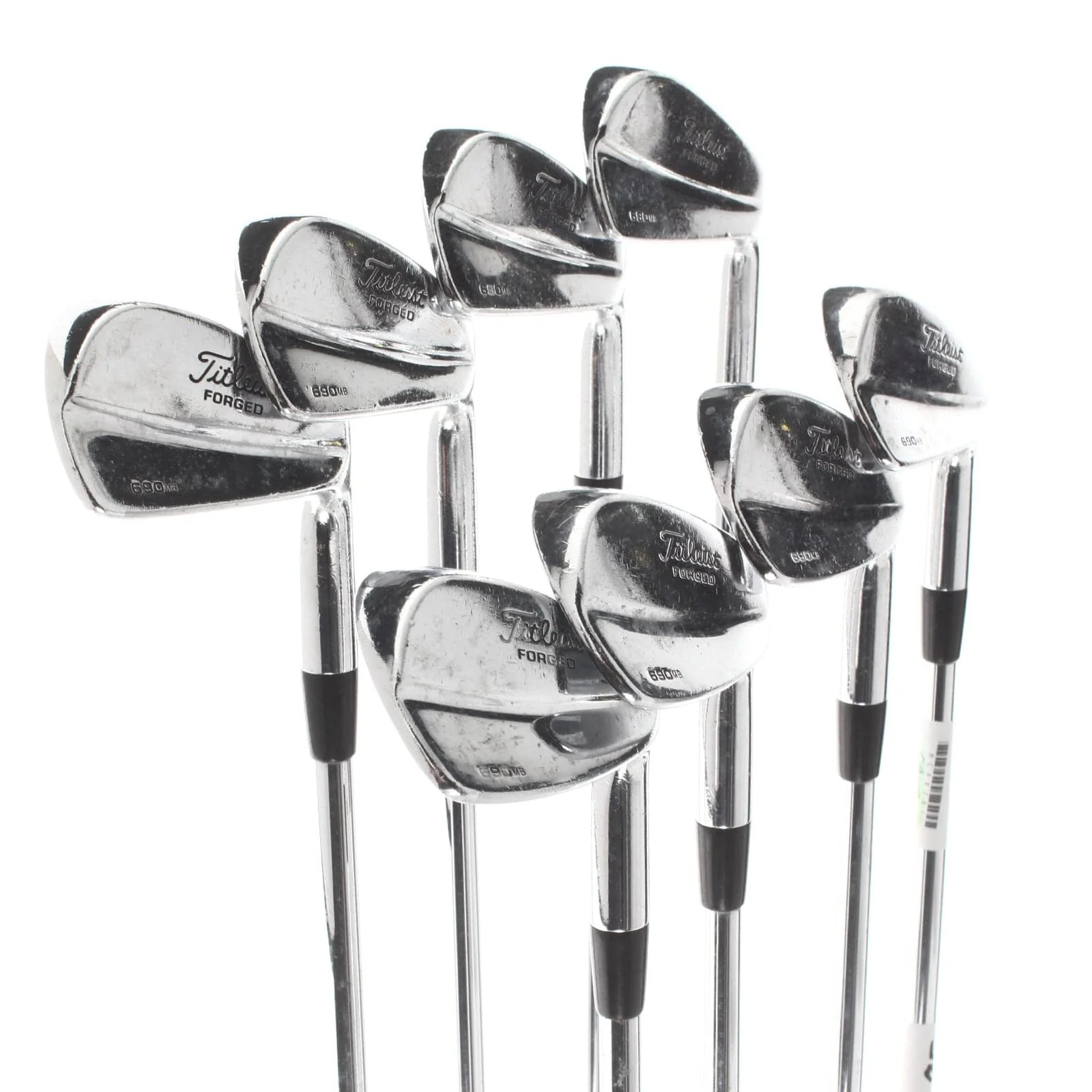 Titleist 690 MB Steel Mens Right Hand Irons 3-PW Stiff - Dynamic Gold S300 - Image 2