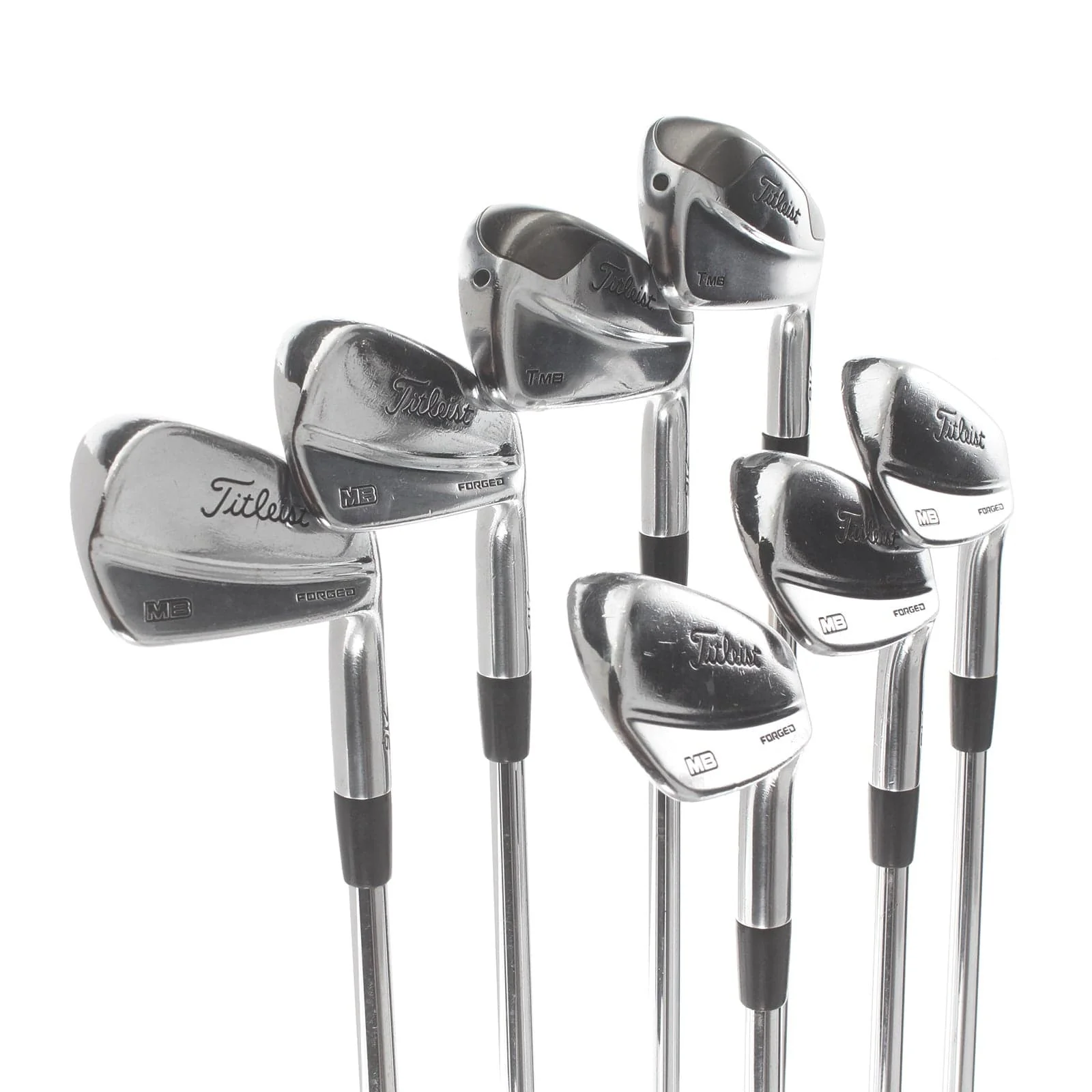 Titleist 716 T-MB/716 MB Combo Steel Mens Right Hand Irons 4-PW Stiff - Project X Rifle - Image 2