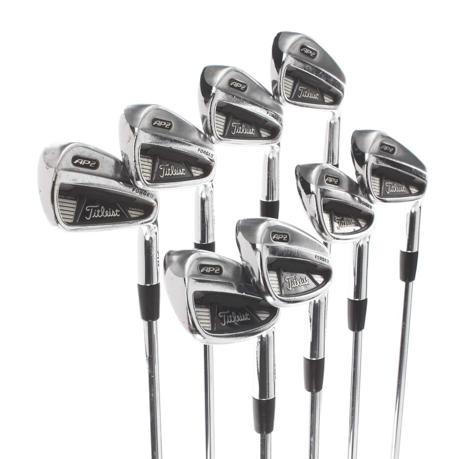 Titleist AP2 710 Steel Mens Right Hand Irons 3-PW Stiff - Dynamic Gold - Image 2