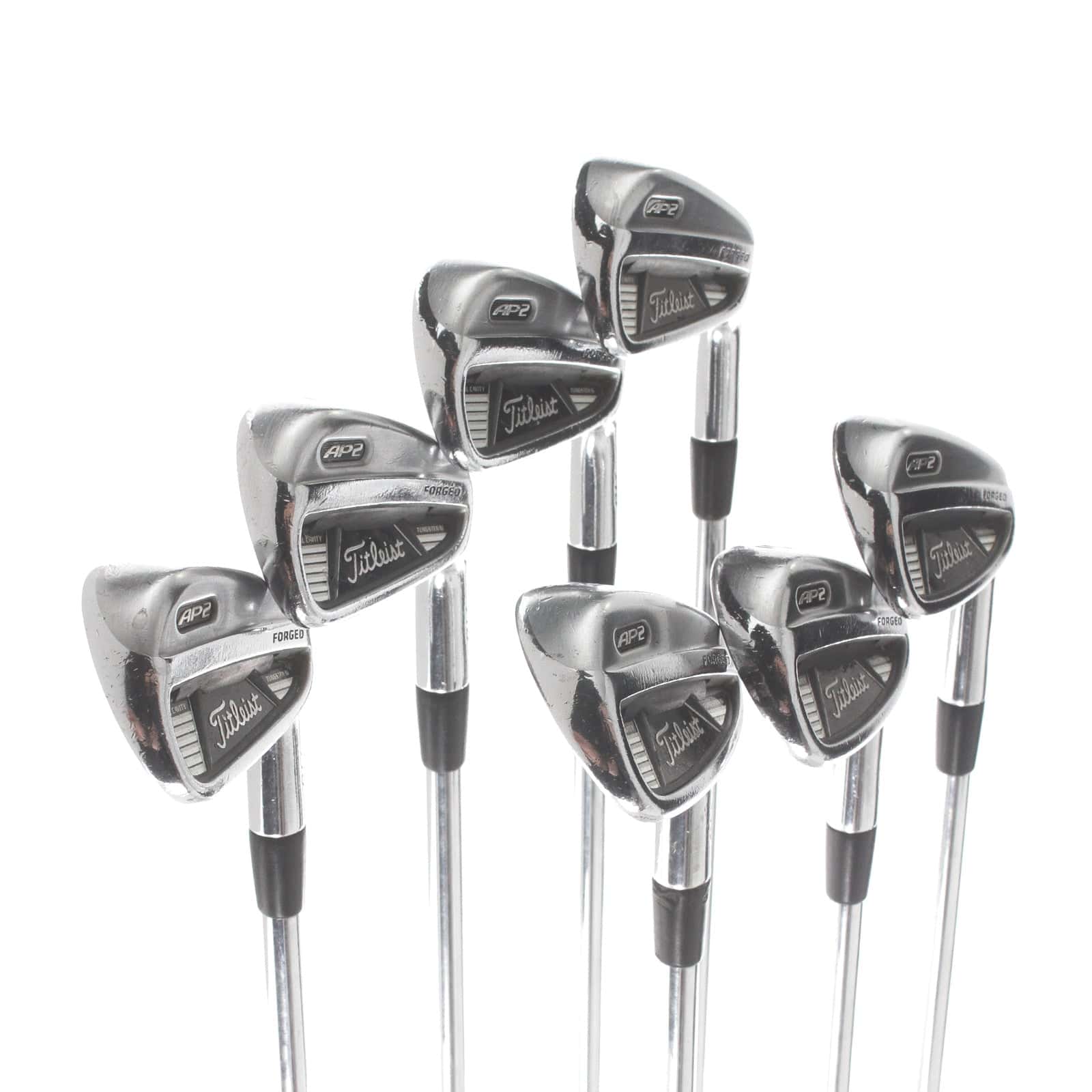 Titleist AP2 710 Steel Mens Right Hand Irons 4-PW Stiff - Dynamic Gold - Image 2