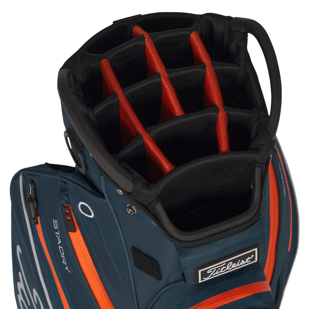 Titleist Cart 14 Waterproof StaDry Bag - Monterey/Flame/Marble - Image 2