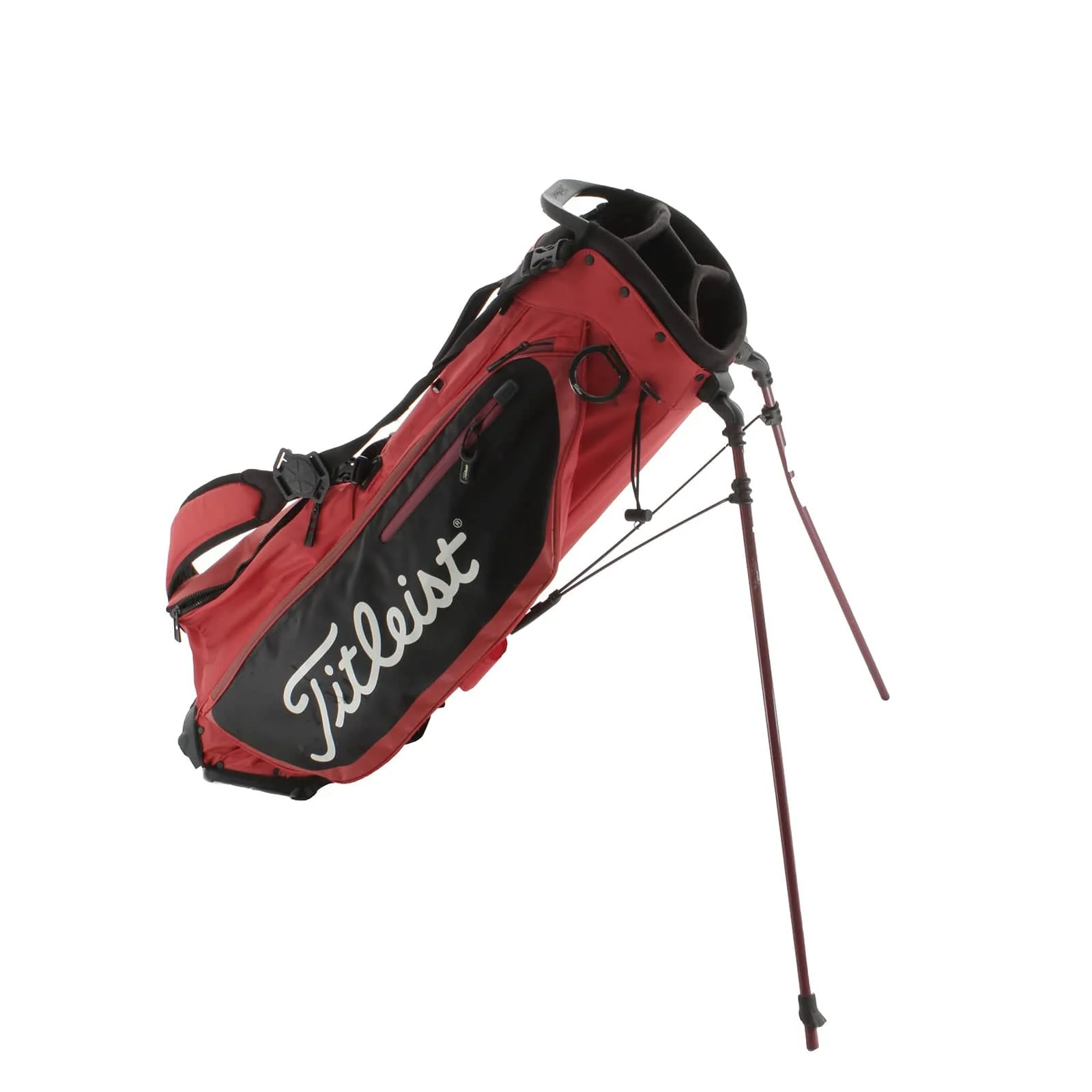 Titleist Cart Bag - Black/Red - Image 5