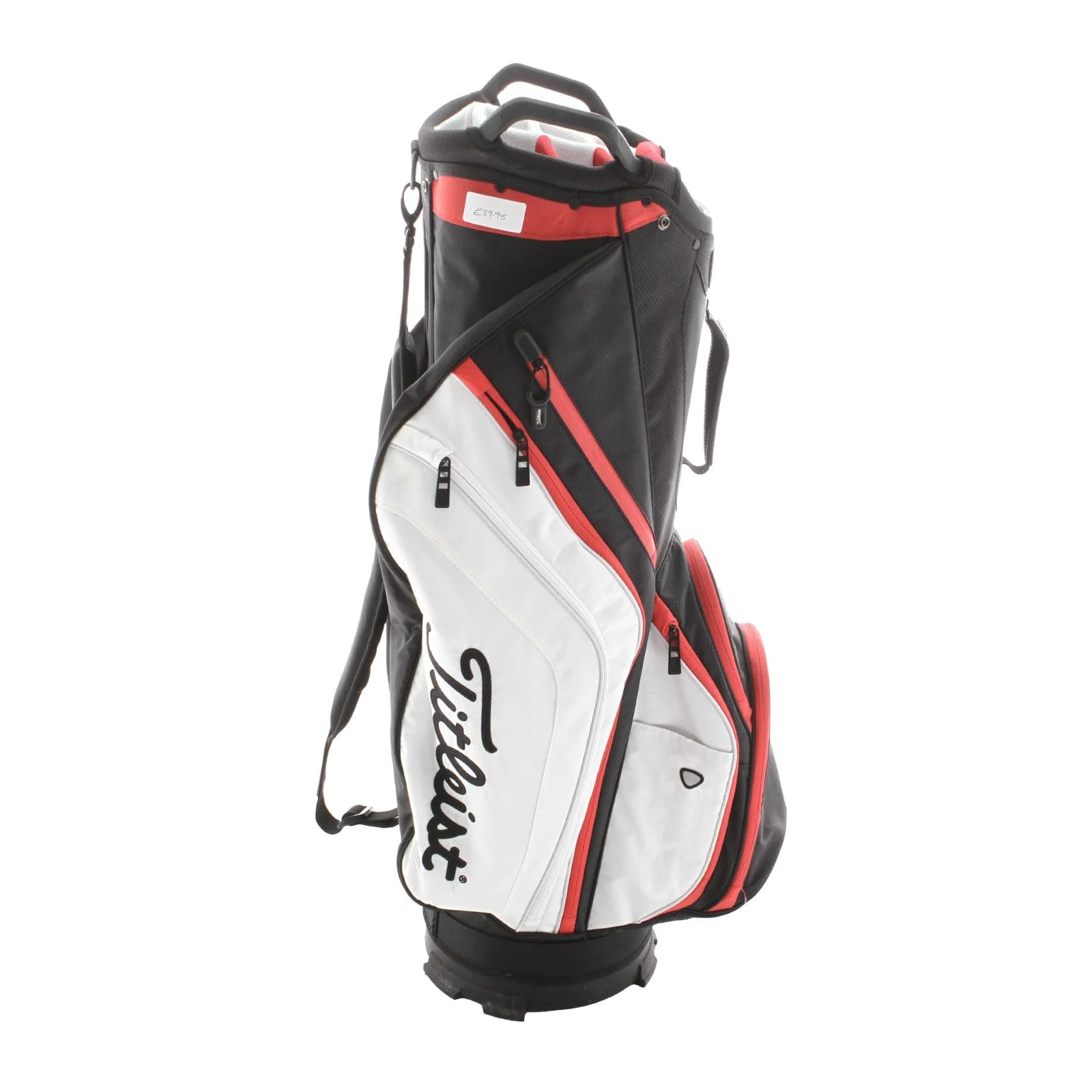 Titleist Cart Bag - Black/White/Red - Image 3