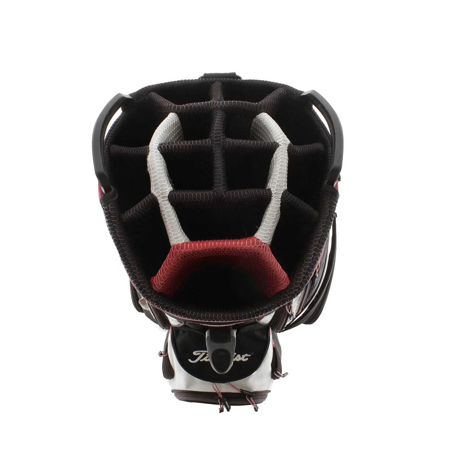 Titleist Cart Bag - White/Black/Red - Image 2