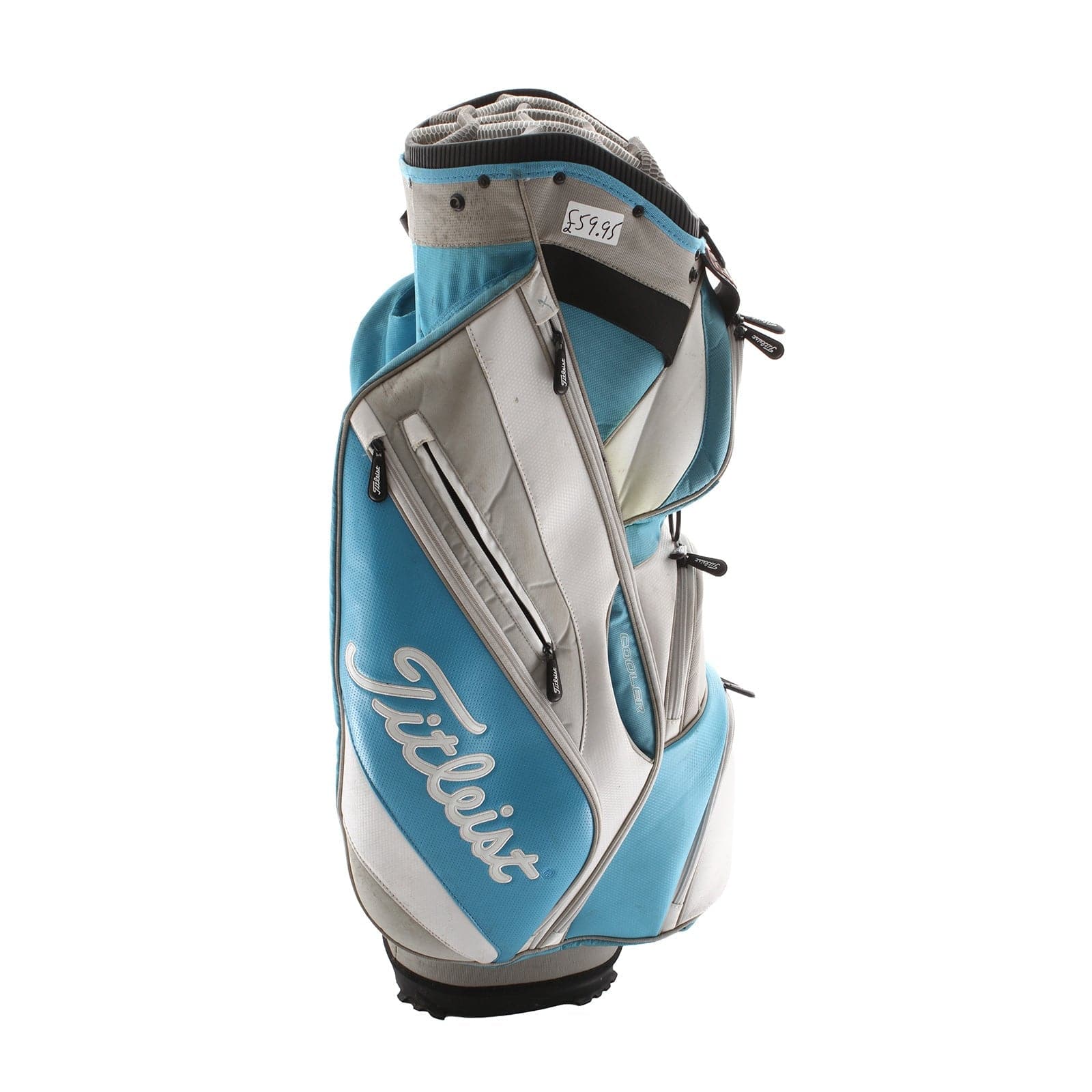 Titleist Cart Bag - White/Blue - Image 3