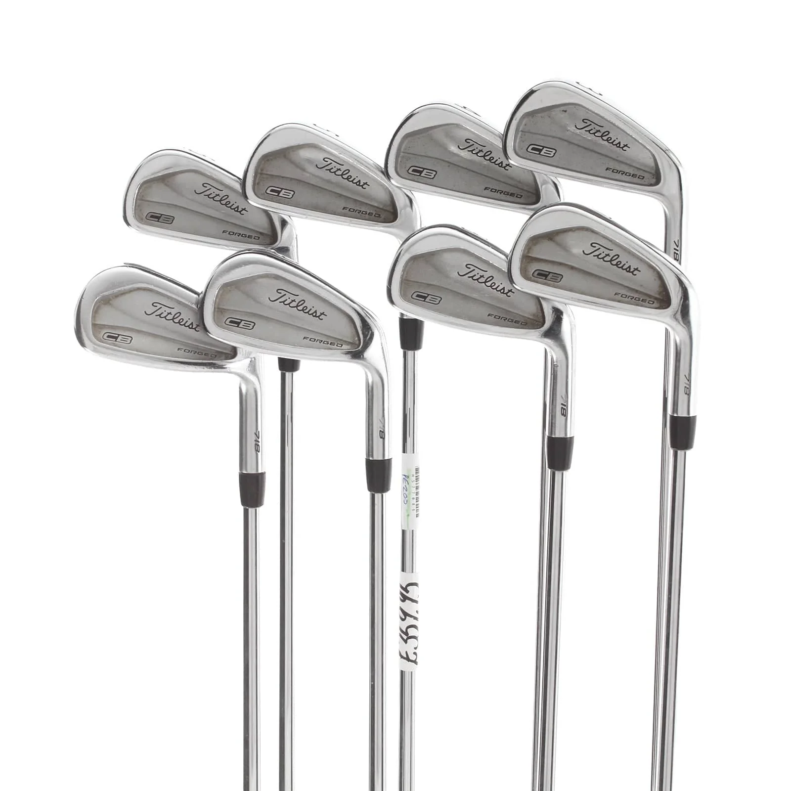 Titleist CB 718 Steel Mens Right Hand Irons 3-PW Stiff - Project X LZ 6.0 120g