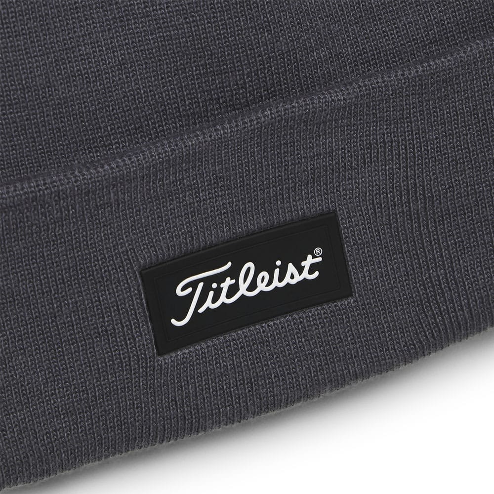 Titleist Charleston Cuff Knit Beanie - Washed Indigo/White - Image 4