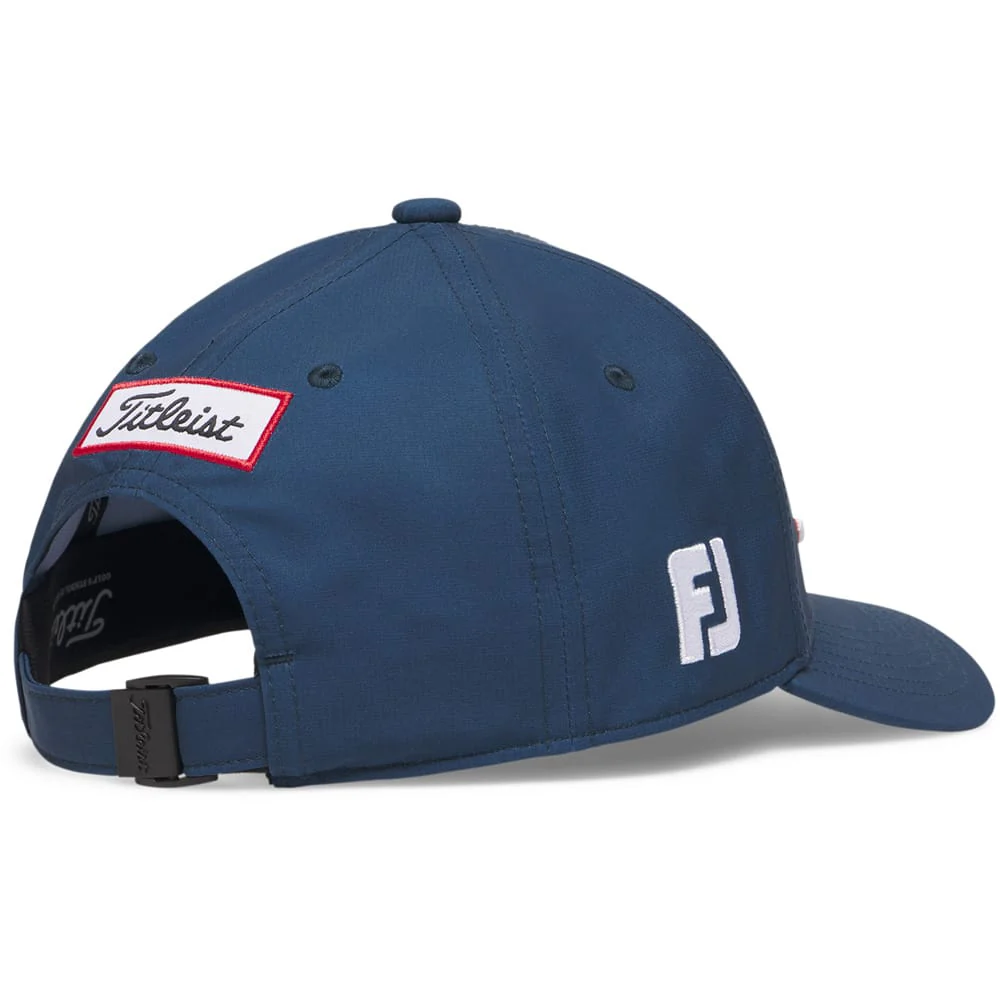 Titleist Junior Tour Performance Cap - Monterey/White/Flame - Image 2