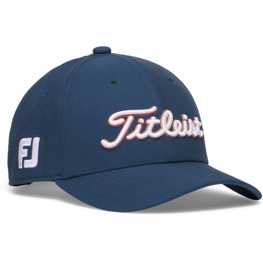 Titleist Junior Tour Performance Cap - Monterey/White/Flame - Image 3