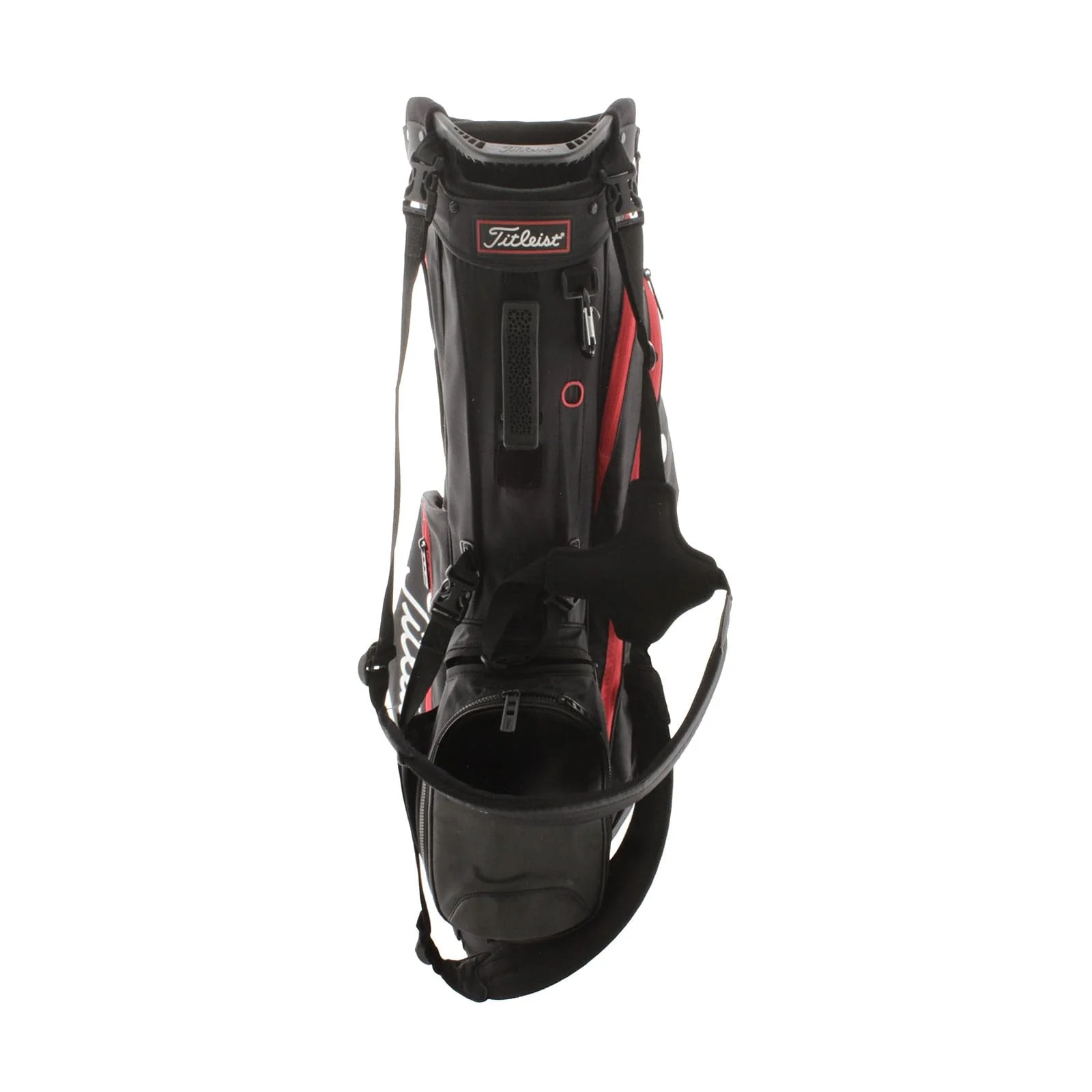 Titleist Players 4 Stand Bag - Black/Red - Image 4