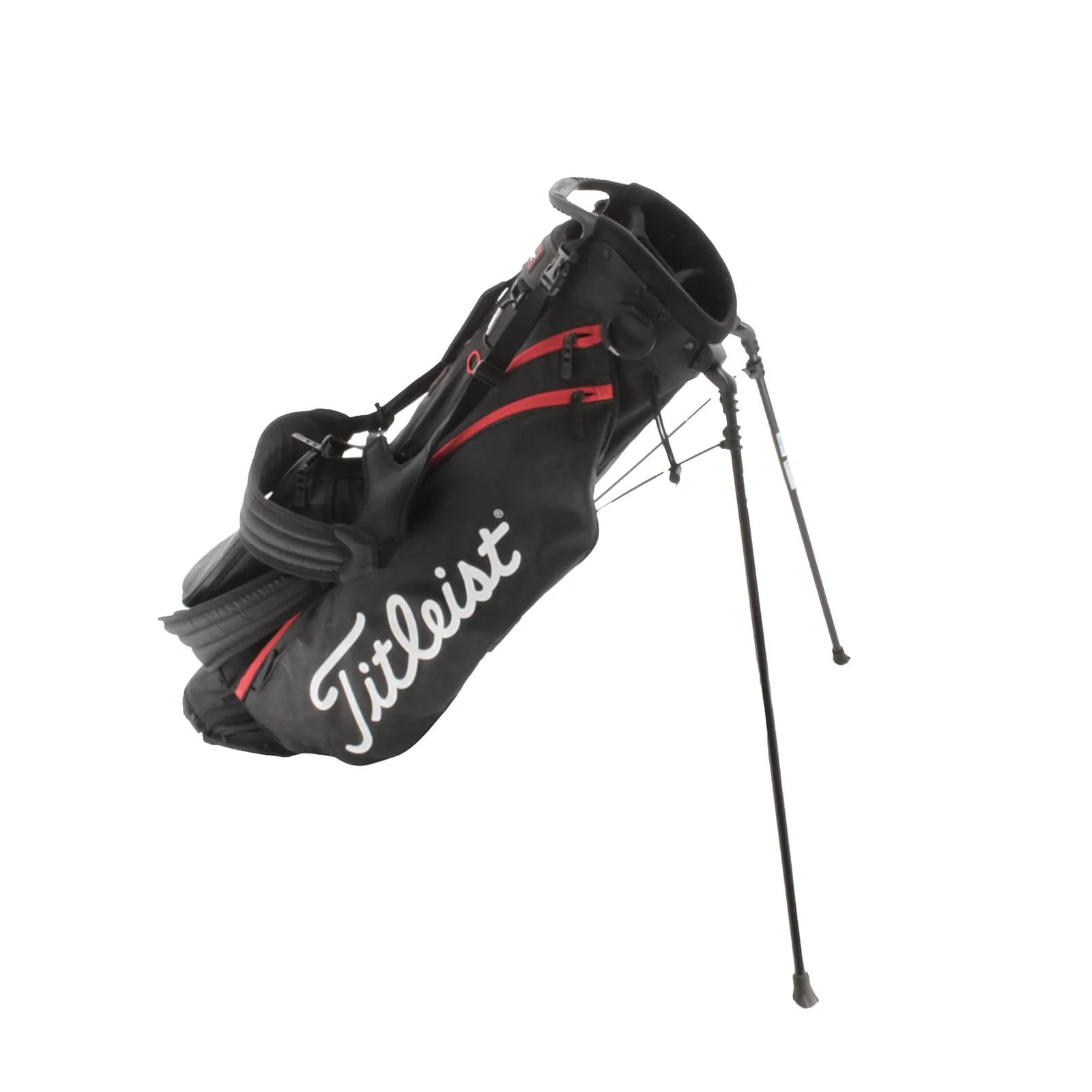 Titleist Players 4 Stand Bag - Black/Red - Image 5