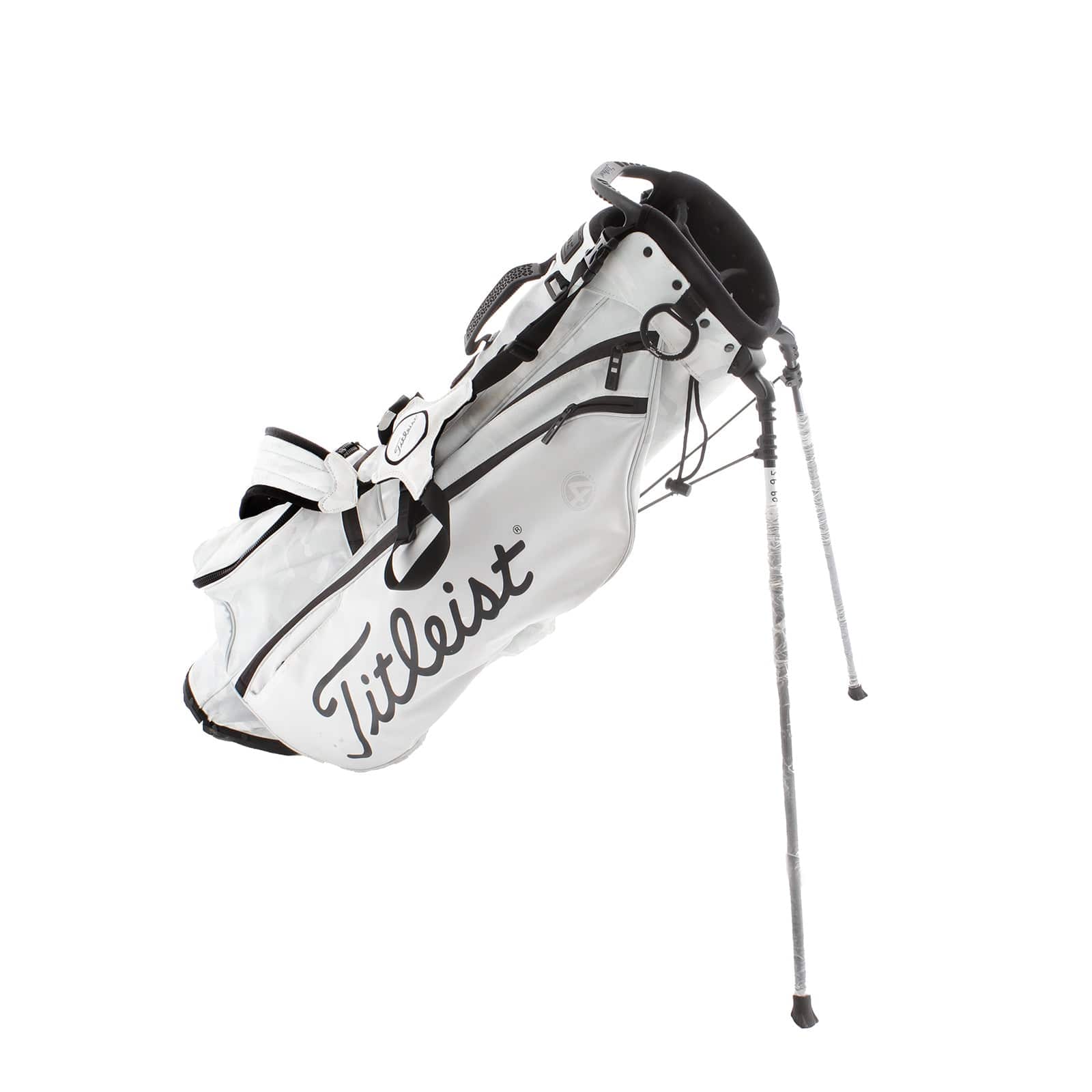 Titleist Players 4 Stand Bag - White/Camo/Black