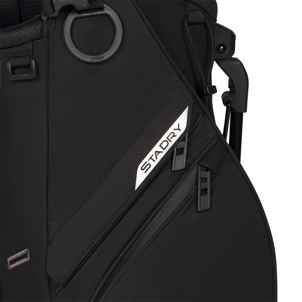 Titleist Players S4 StaDry Waterproof Stand Bag - Black/Black/Graphite - Image 6