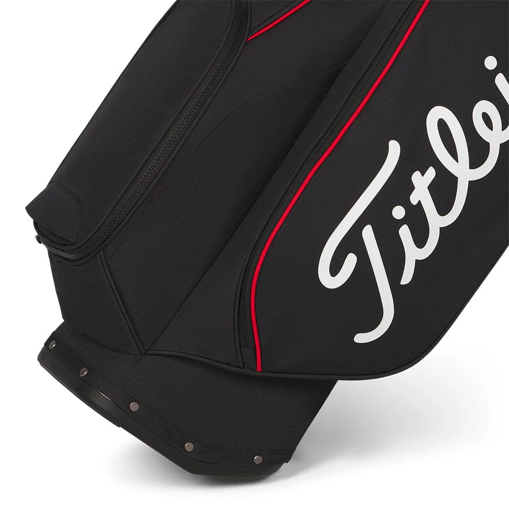 Titleist Players S4 Stand Bag - Black/Red/White - Image 12